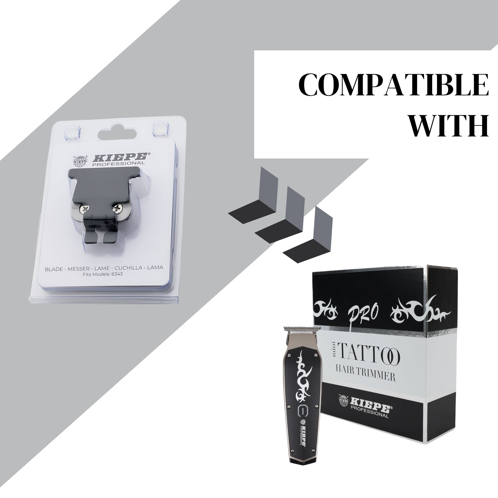 Kiepe - 613 Trimmer Blade for Mini Tattoo Hair Trimmer