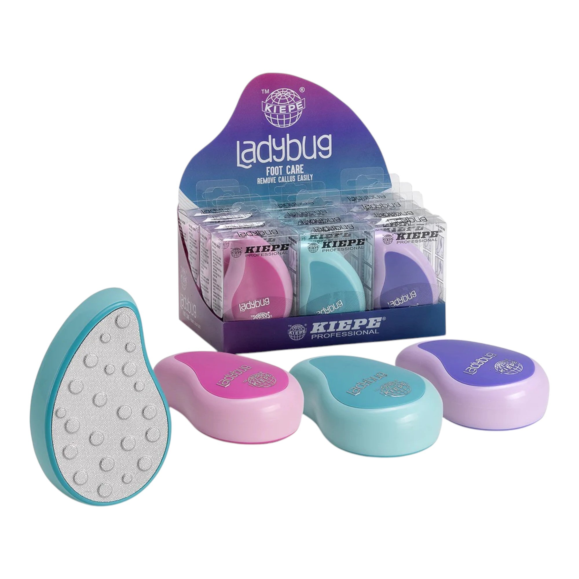 Kiepe - Ladybug Mini Laser Foot File Purple