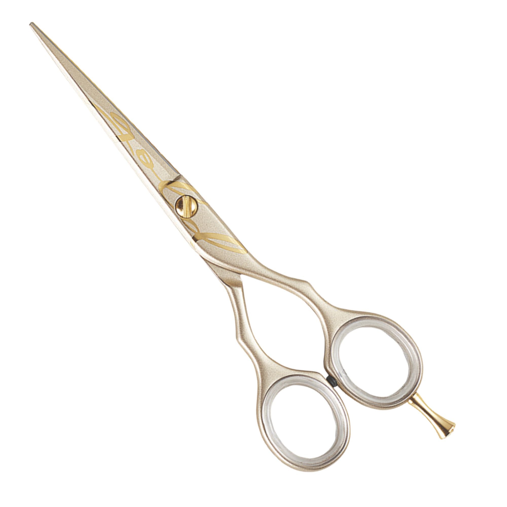 Kiepe - 2451 Luxury Gold Cut Razor Ergo Anatomic Scissors 6 Inch (16cm)
