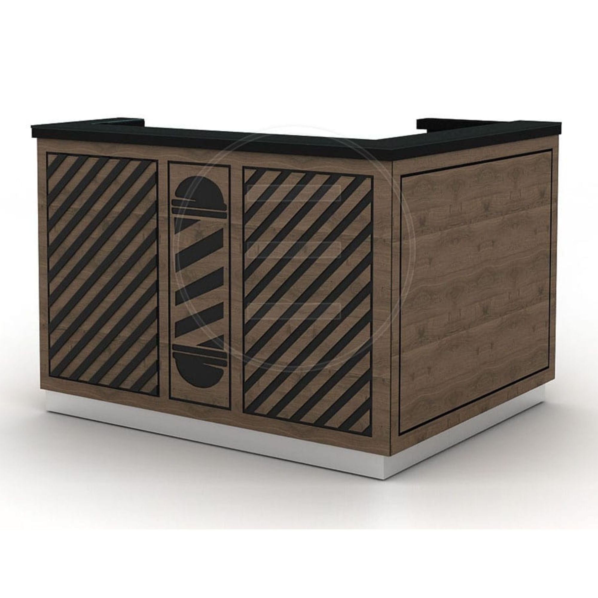 Alpeda - L Wall Bar Reception Desk