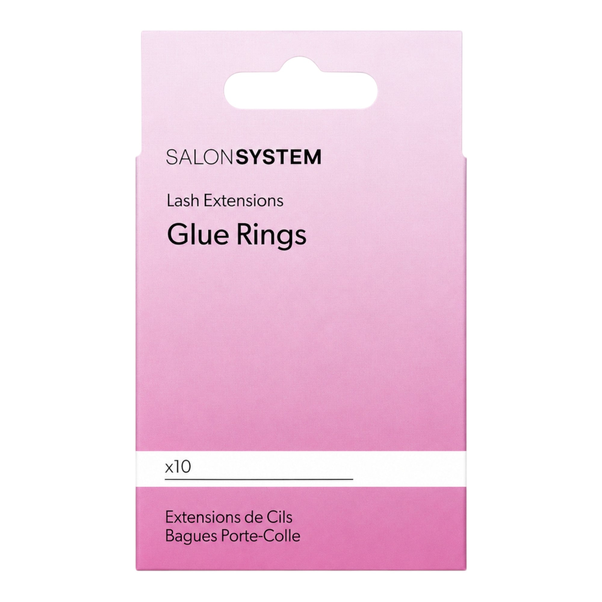 Salon System - Lash Extension Glue Rings (Pack of 10)