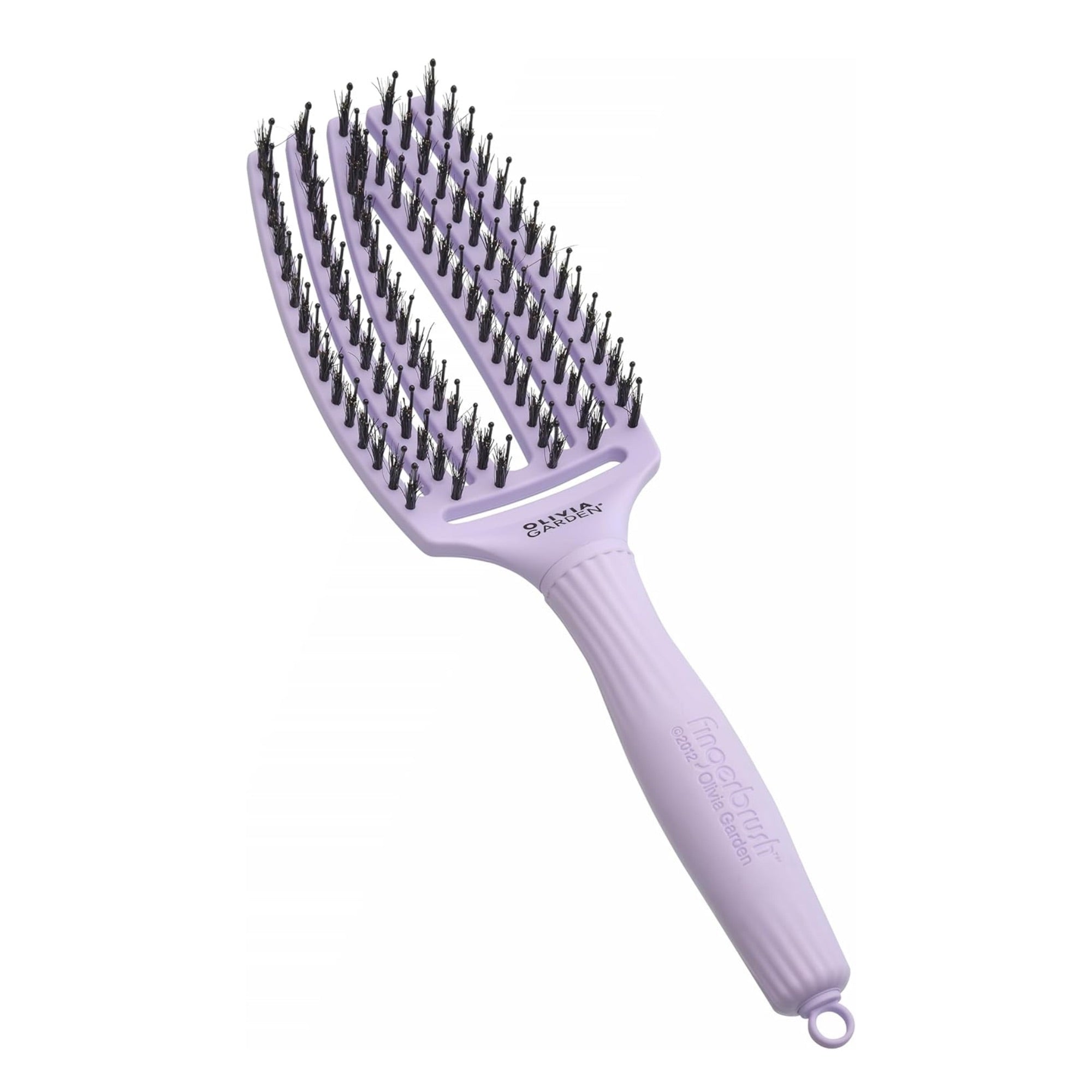 Olivia Garden - Fingerbrush Care Iconic Boar & Nylon Lavender