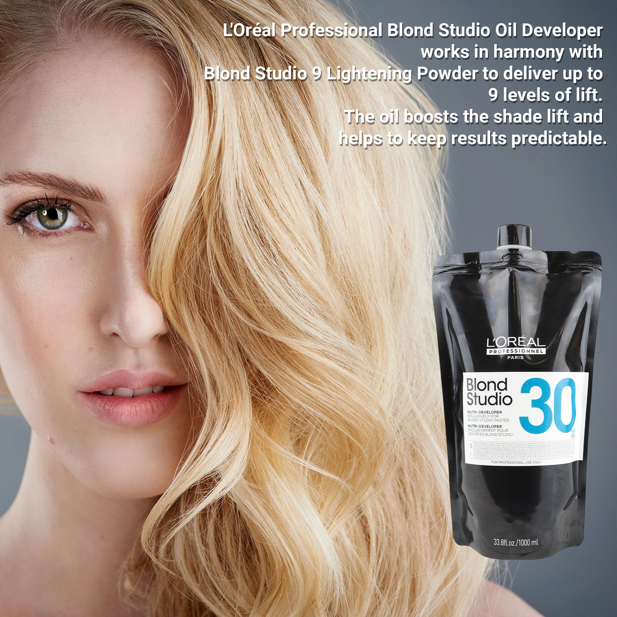 Loreal Professionnel - Blond Studio Nutri-Developer 9% 30 Vol. 1000ml