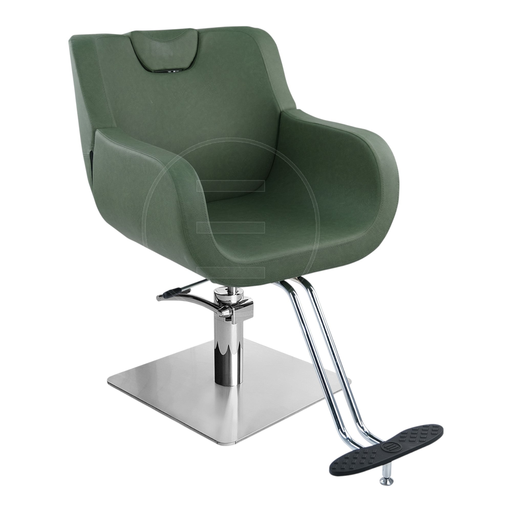 Alpeda - Lotus Salon Make Up Chair (Nickel Finish)
