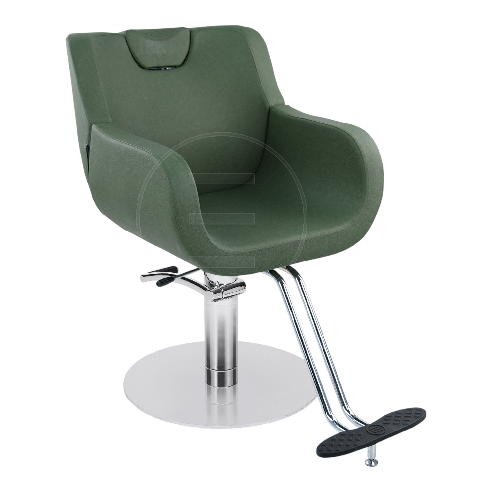 Alpeda - Lotus Salon Make Up Chair (Nickel Finish)