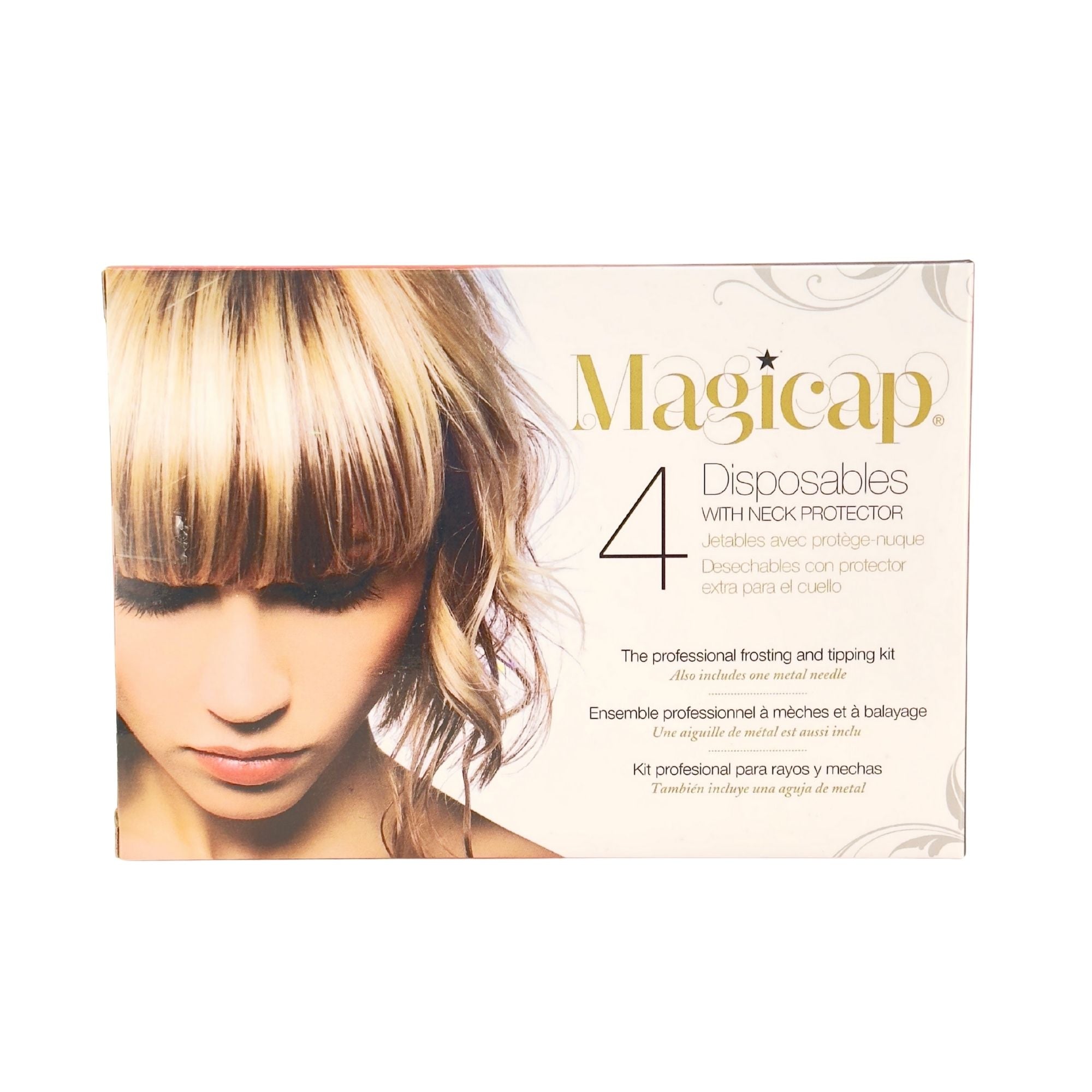 Denman - Magicap Disposable 4 Pack With Neck Protector