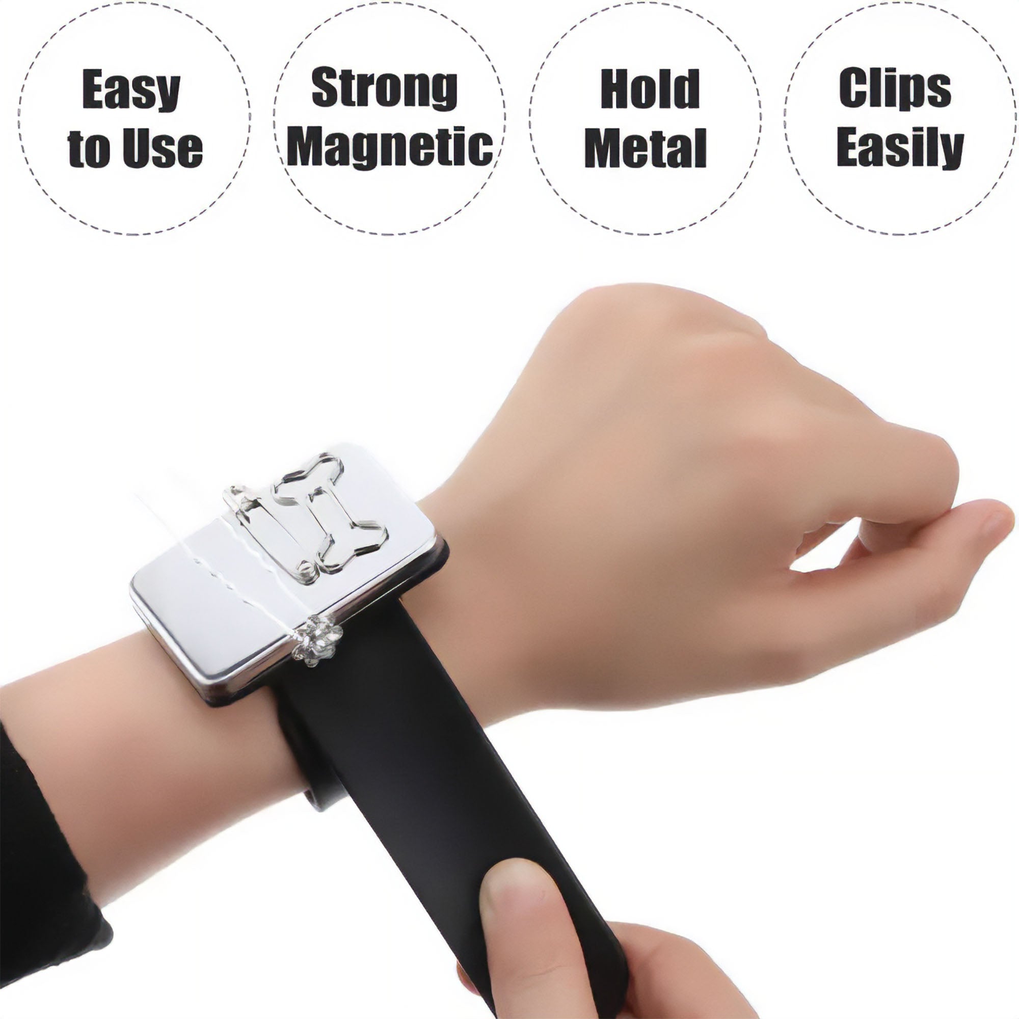 Eson - Pin Holder Magnetic Bracelet Wrist Band Strap