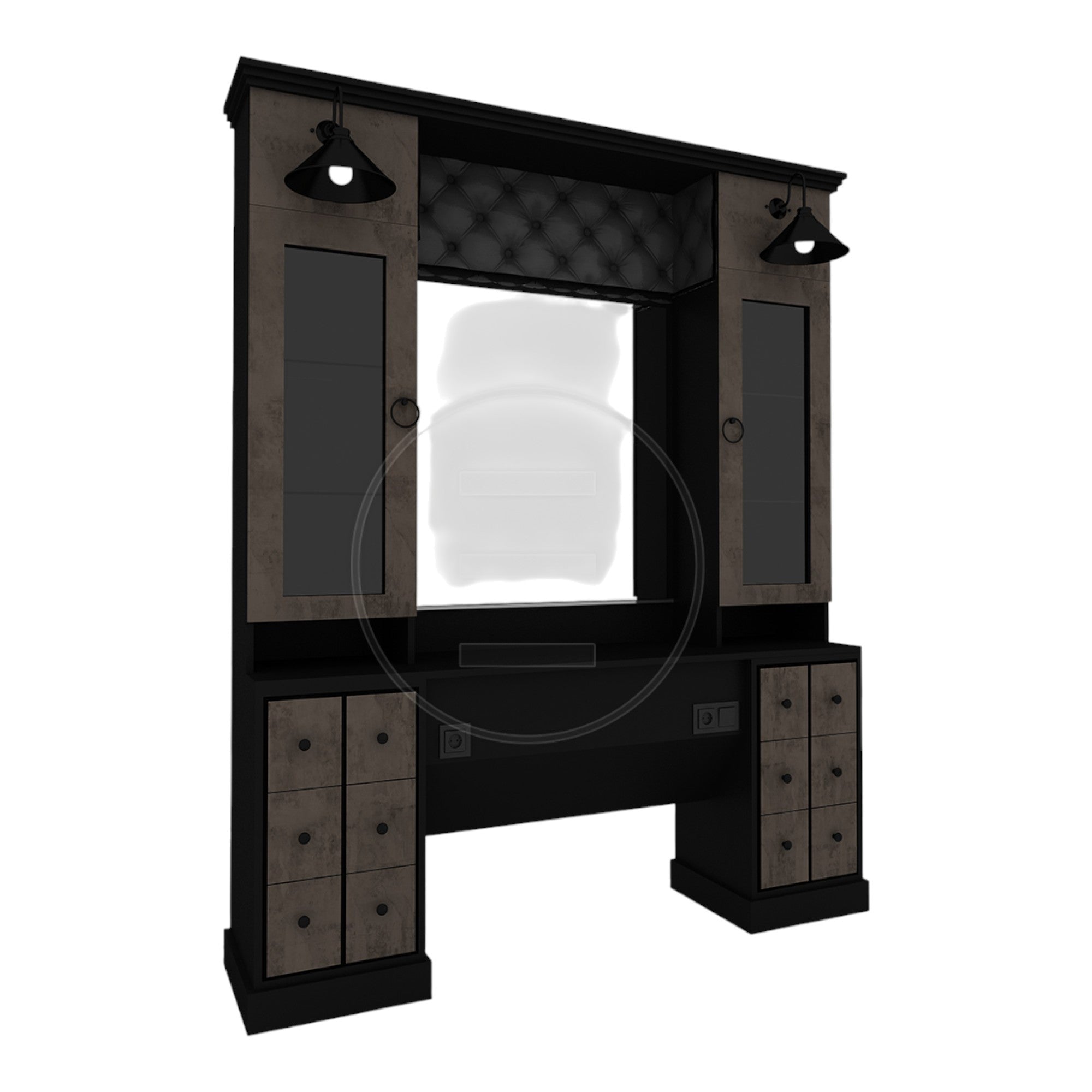 Alpeda - Majesty Cabinet Barber Station