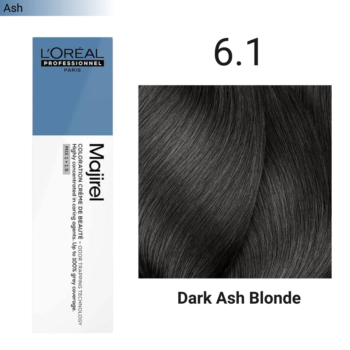 Loreal Professionnel - Majirel Permanent Hair Colour Ash Series 60ml