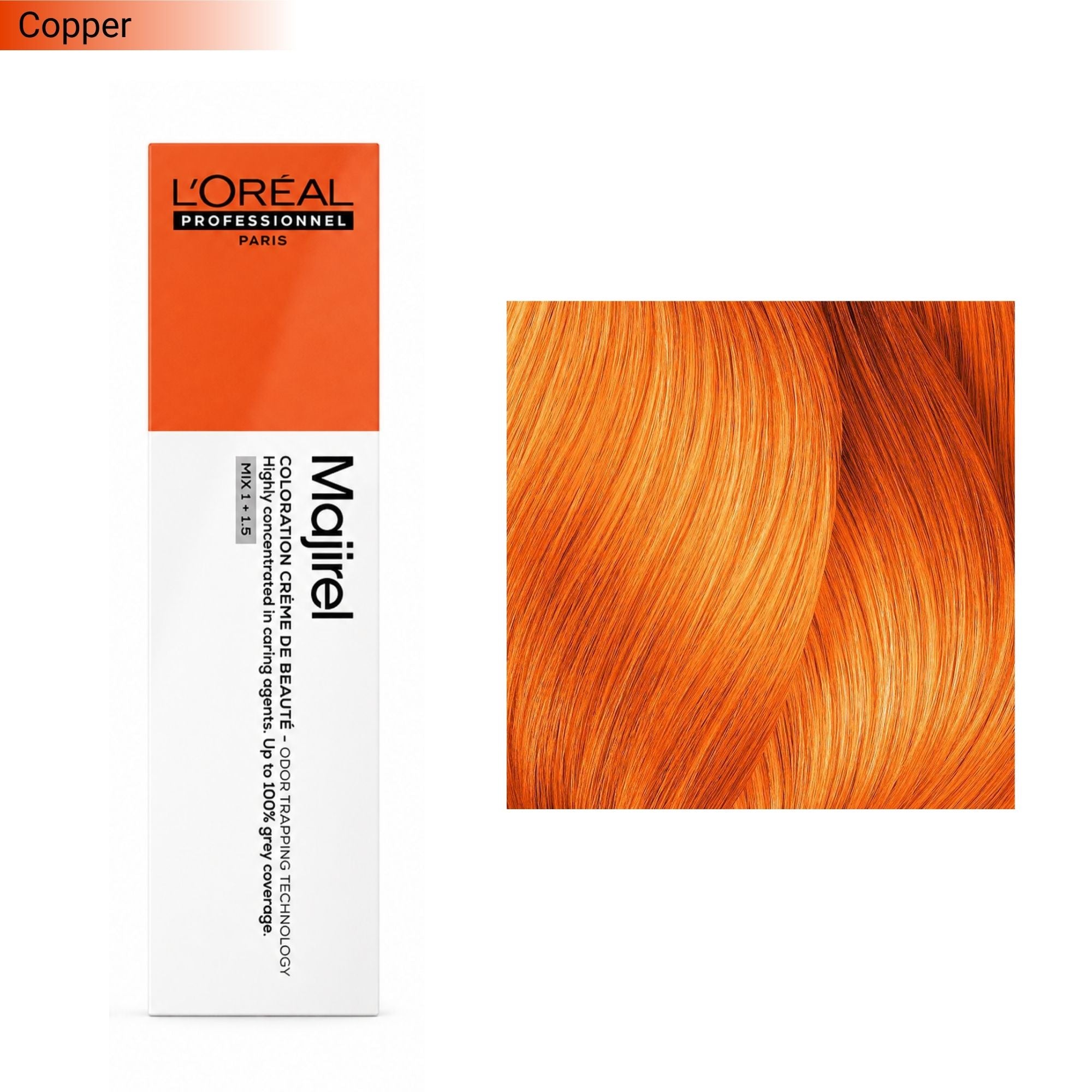 Loreal Professionnel - Majirel Permanent Hair Colour Copper Series 60ml