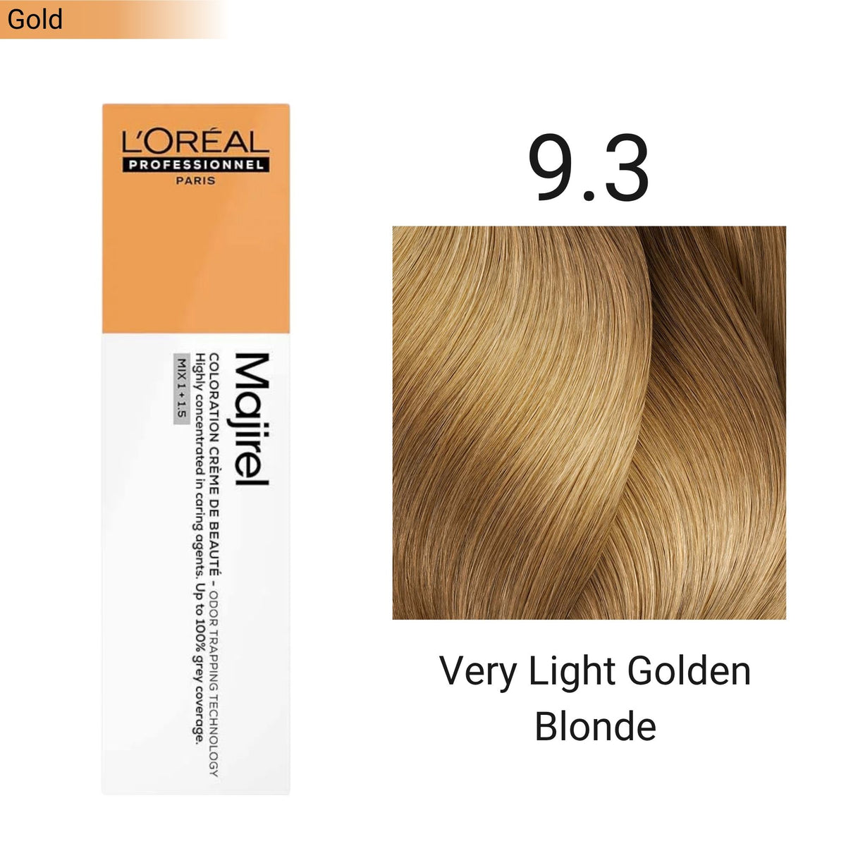 Loreal Professionnel - Majirel Permanent Hair Colour Gold Series 60ml