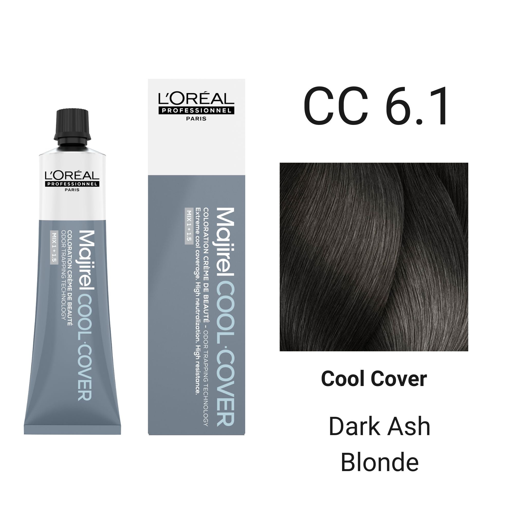 Loreal Professionnel - Majirel Permanent Hair Colour Cool Cover Series 60ml