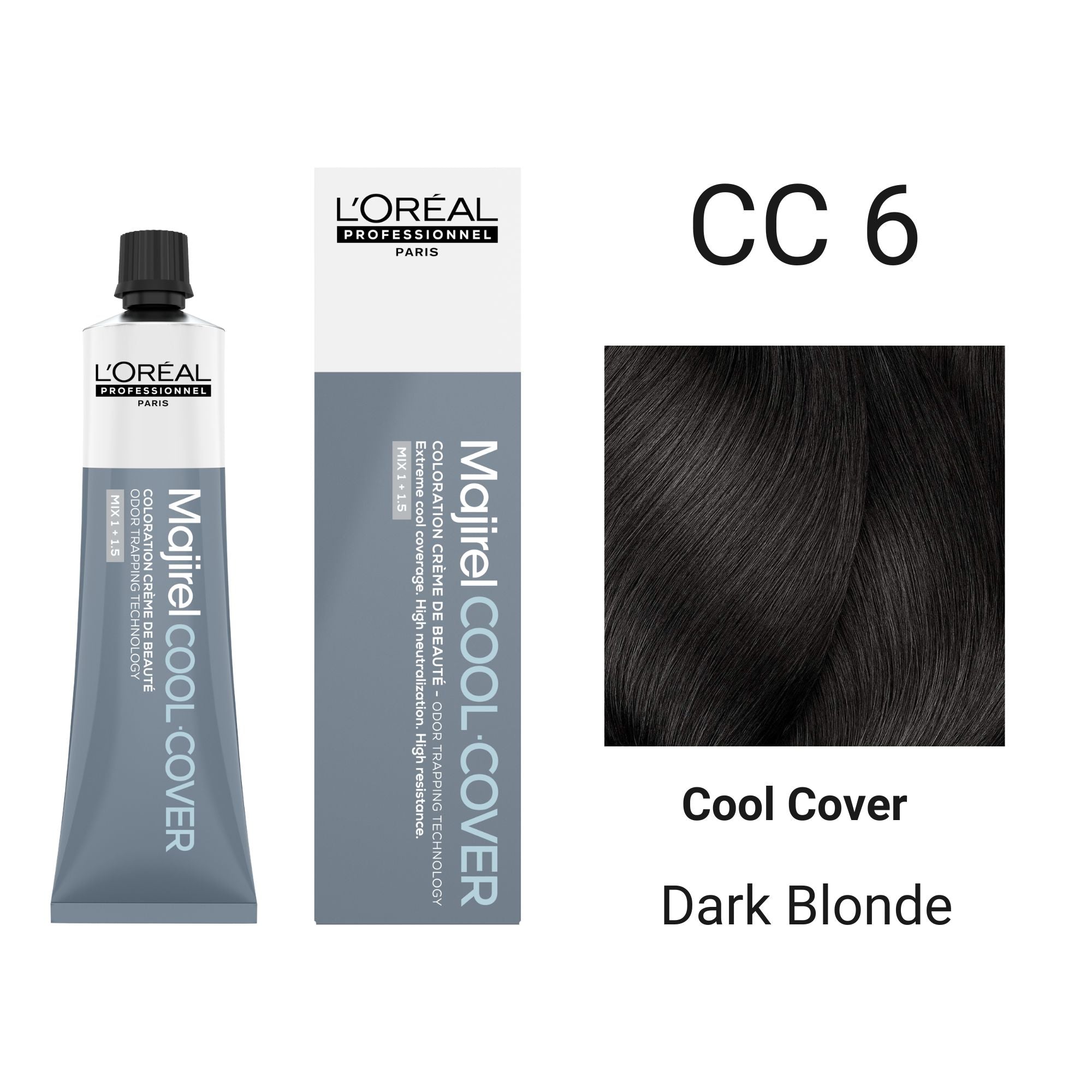 Loreal Professionnel - Majirel Permanent Hair Colour Cool Cover Series 60ml