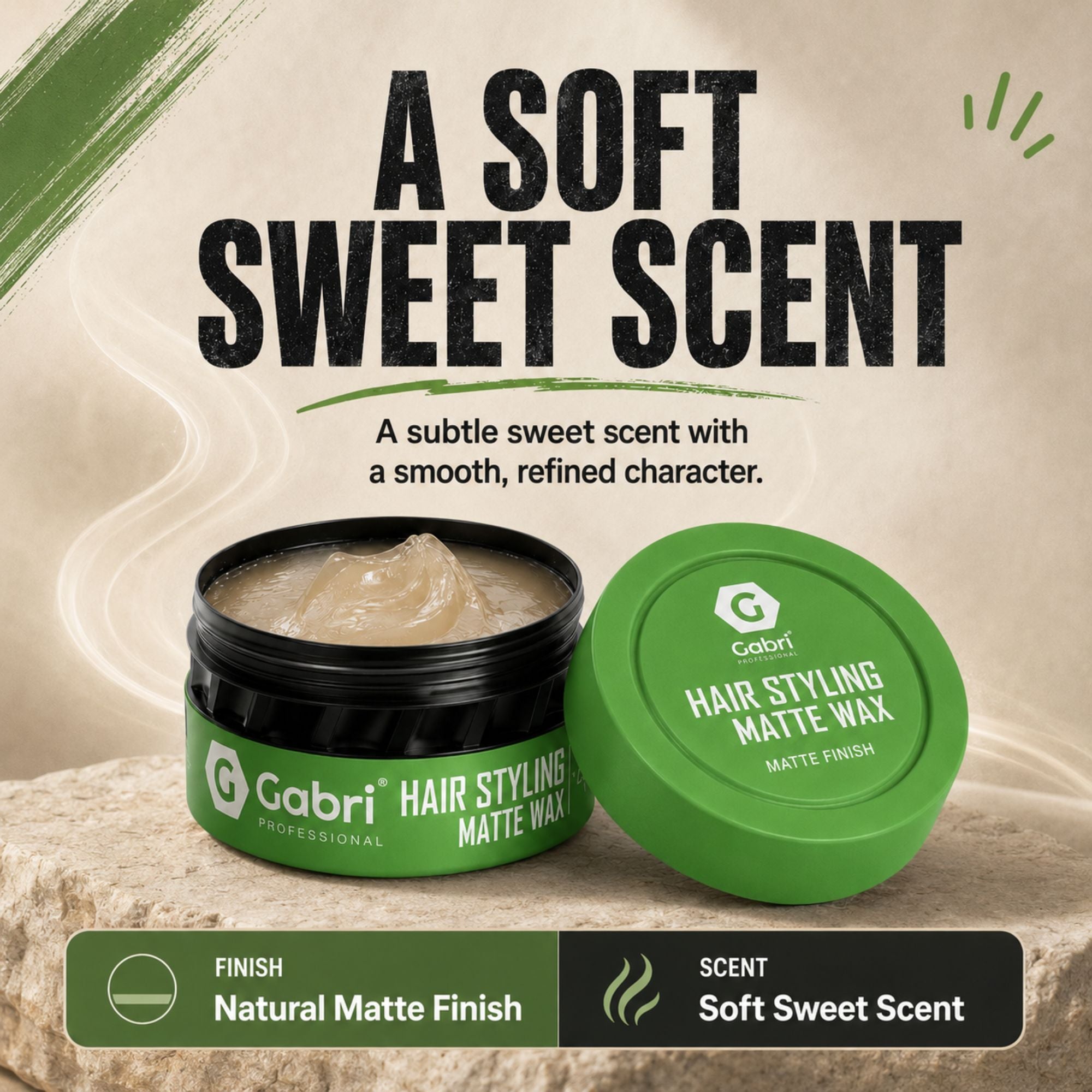 Gabri Professional - Hair Styling Matte Wax Matte Finish 150ml
