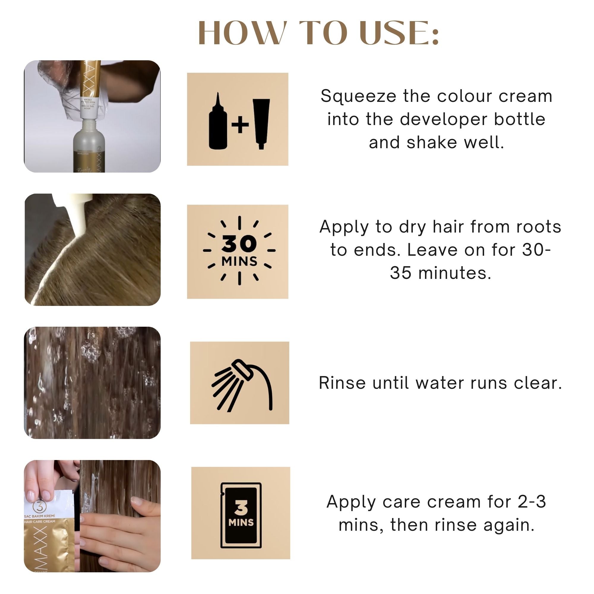 Maxx Deluxe - Beauty Expert Hair Colour (2 Applications)