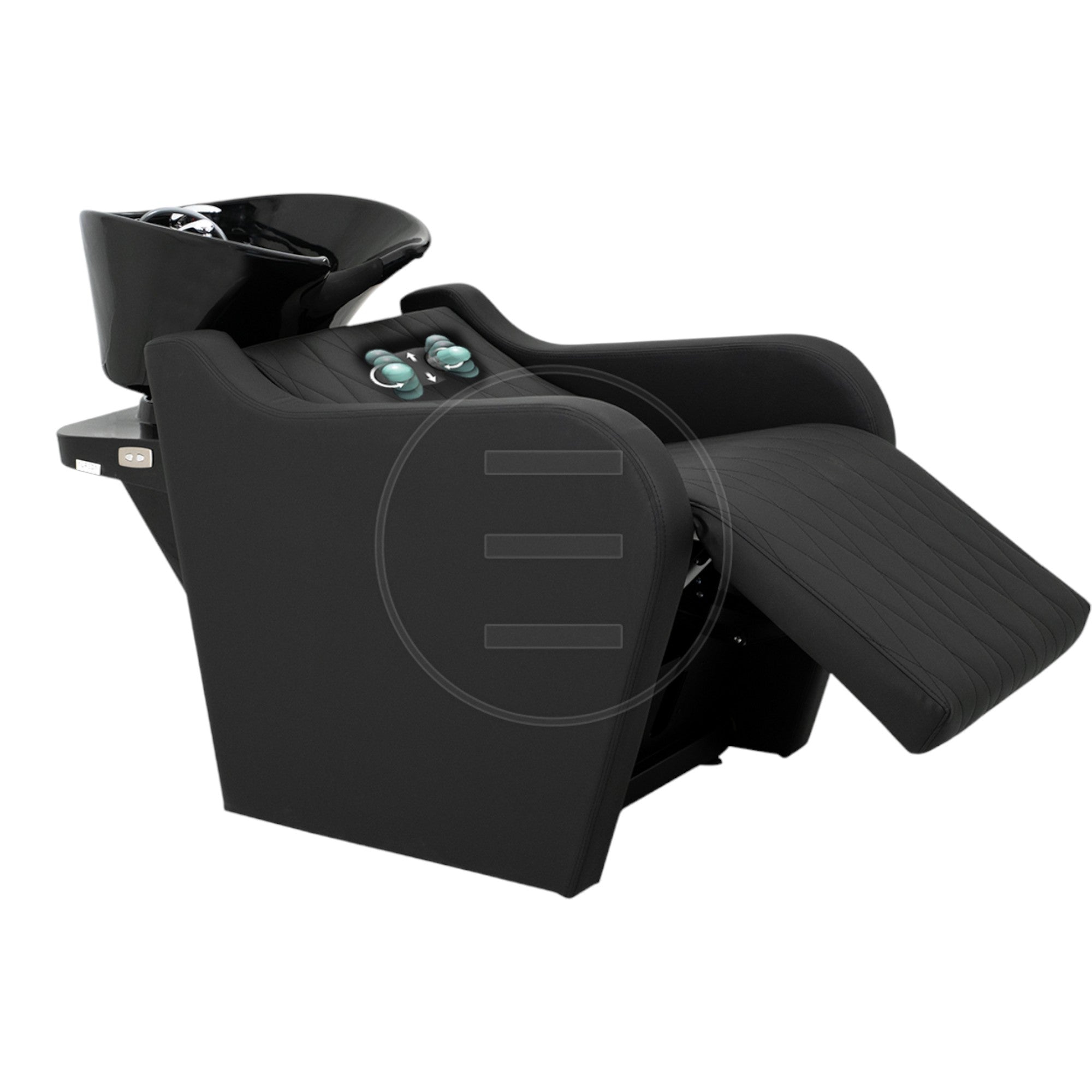 Alpeda - Maya Salon Backwash Chair with Back Massage + Electric Foot Elevation Function