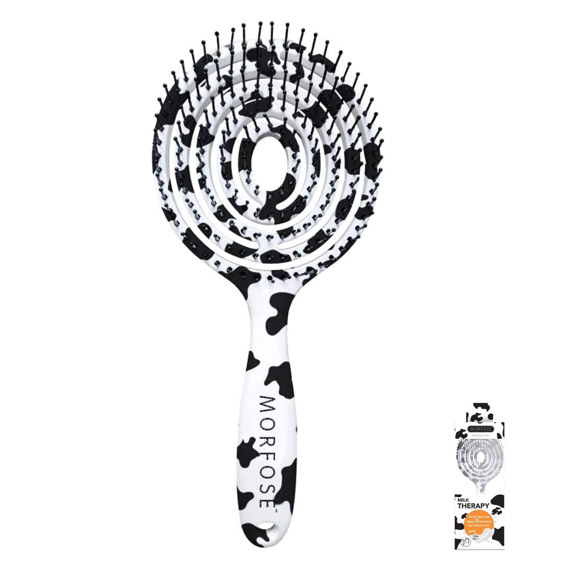 Morfose - Milk Therapy 3D Flexi Control Detangling Brush