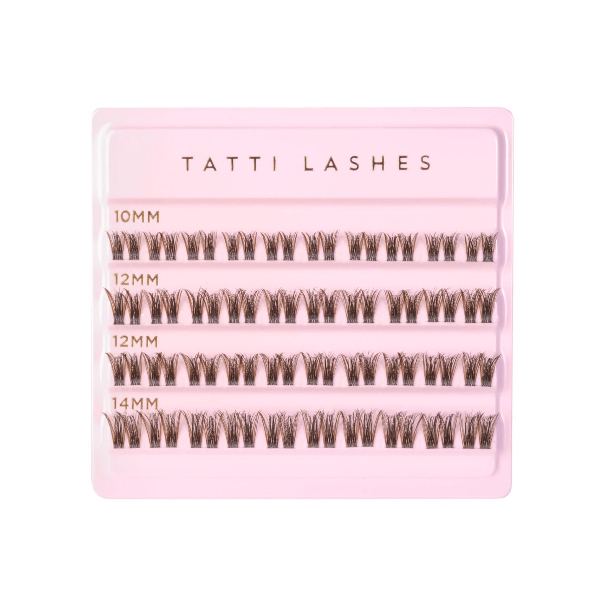 Tatti Lashes - Mocha Individual Lashes (10, 12 & 14mm)