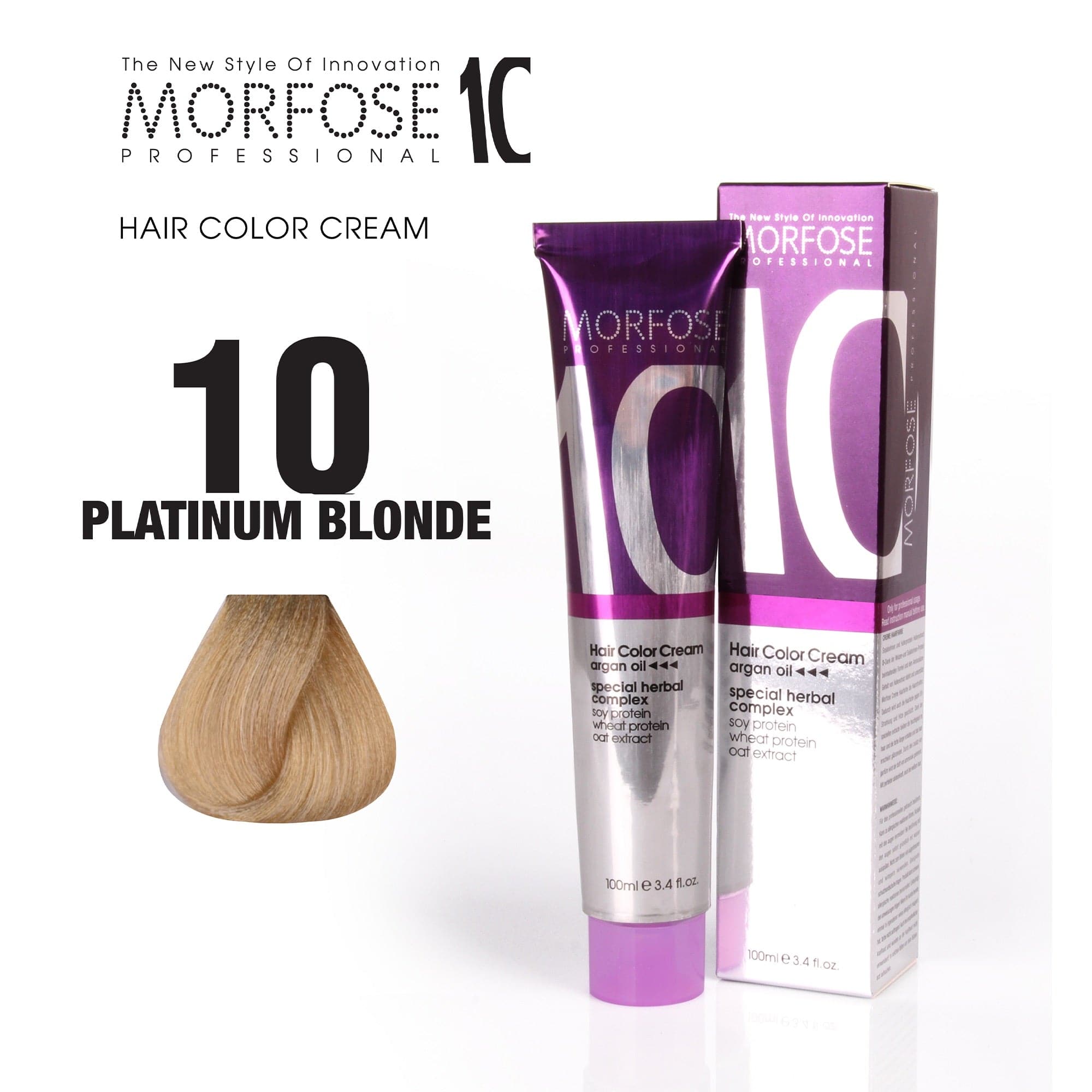 Morfose - 10 Hair Colour Cream Natural Series 100ml