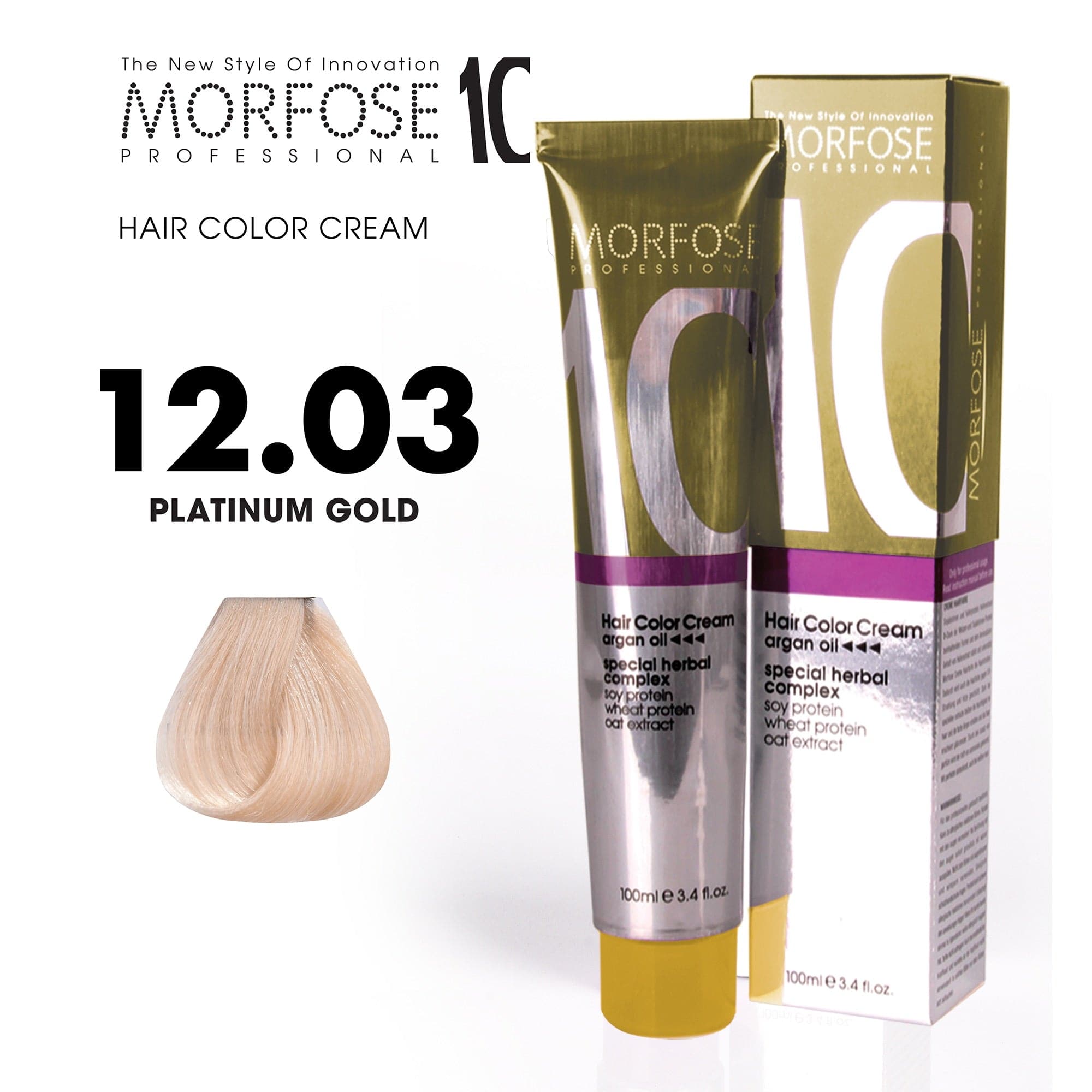 Morfose - 10 Hair Colour Cream Extra Bleaching Series 100ml