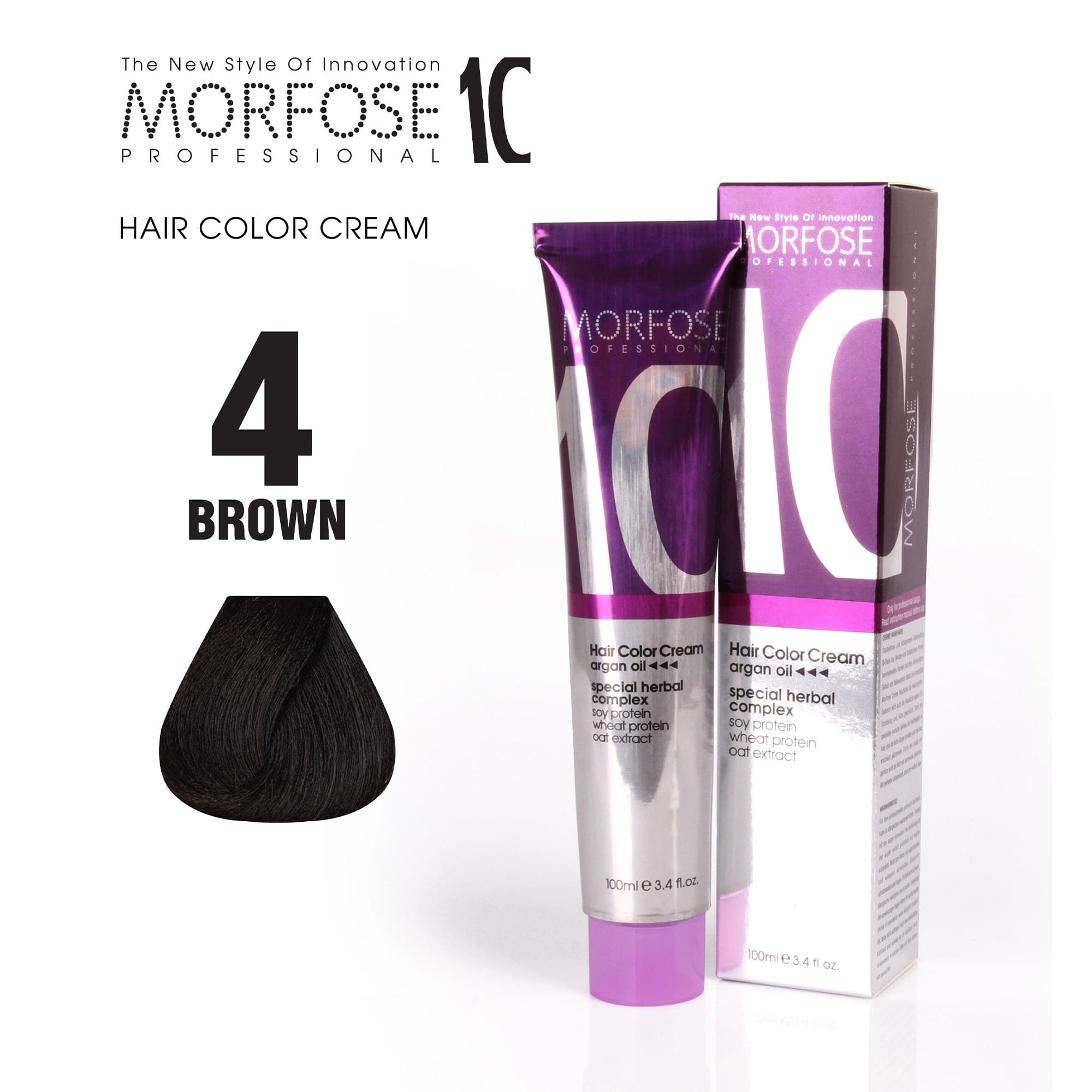 Morfose - 10 Hair Colour Cream Natural Series 100ml