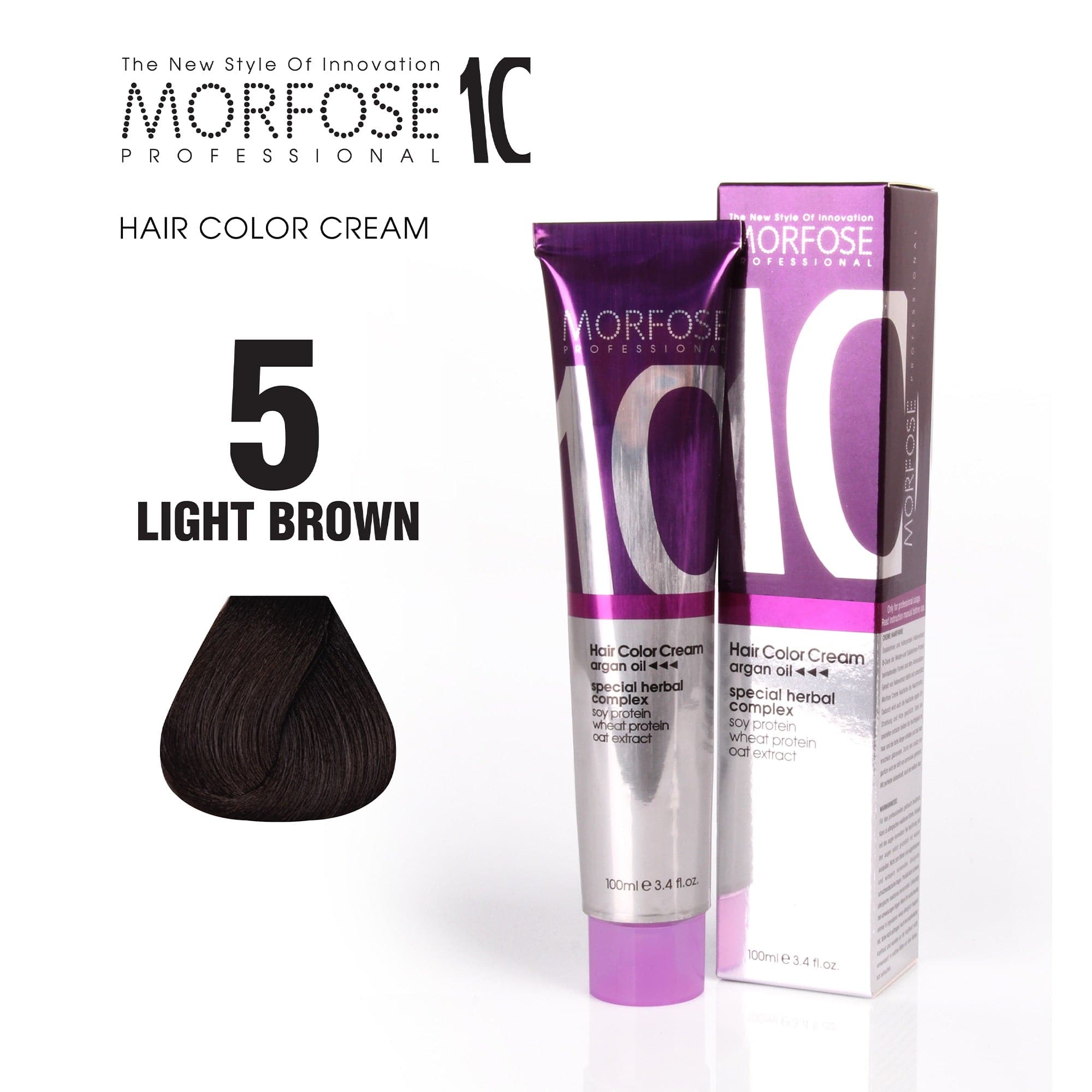 Morfose - 10 Hair Colour Cream Natural Series 100ml