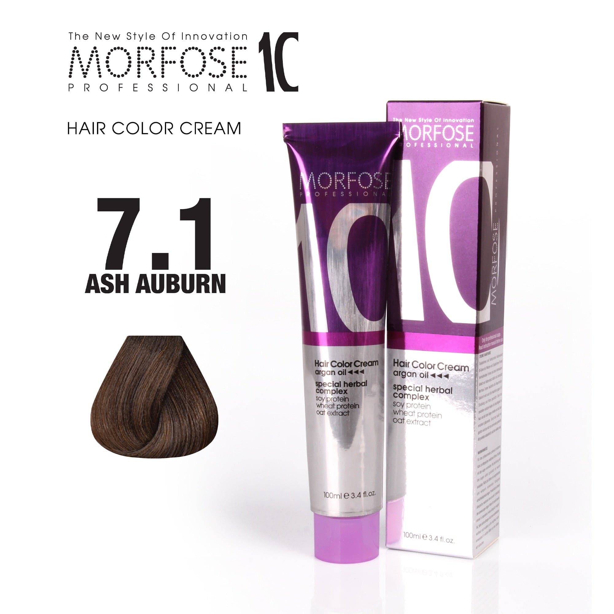 Morfose - 10 Hair Colour Cream Intense Ash Series 100ml