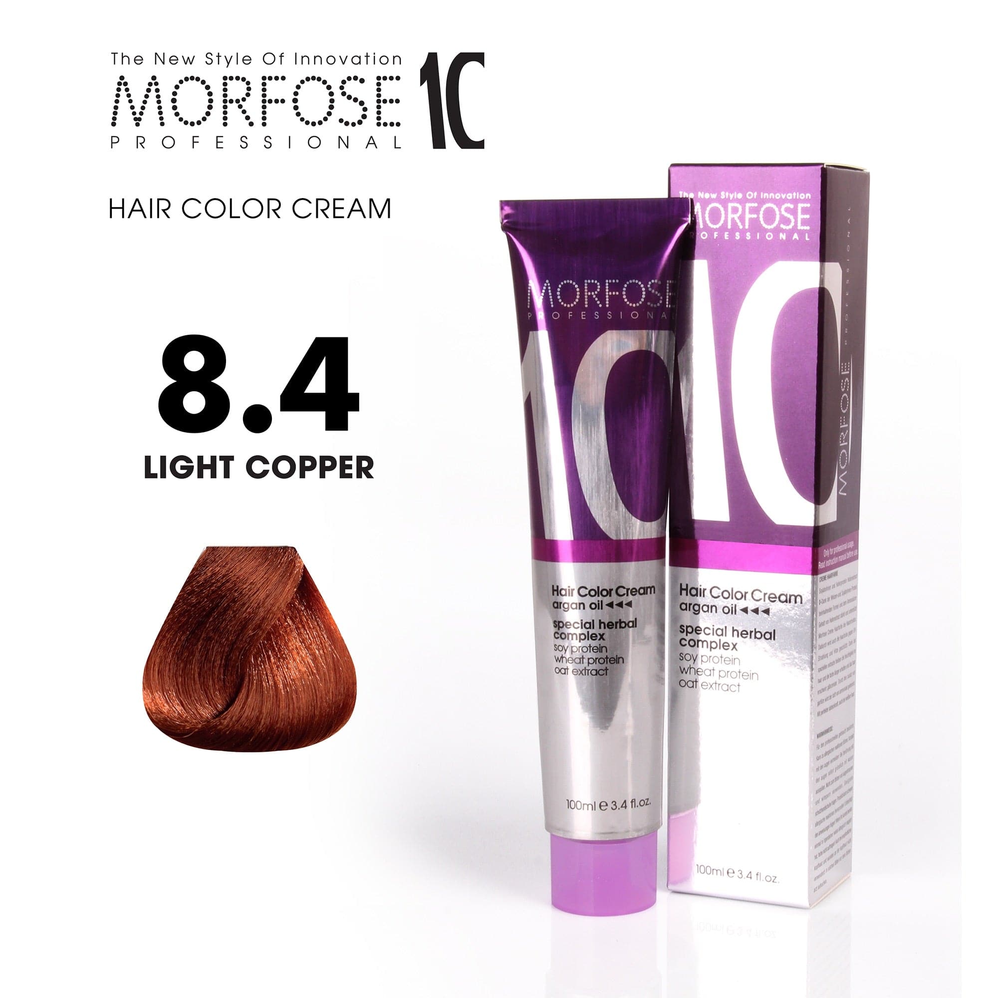 Morfose - 10 Hair Colour Cream Copper Series 100ml