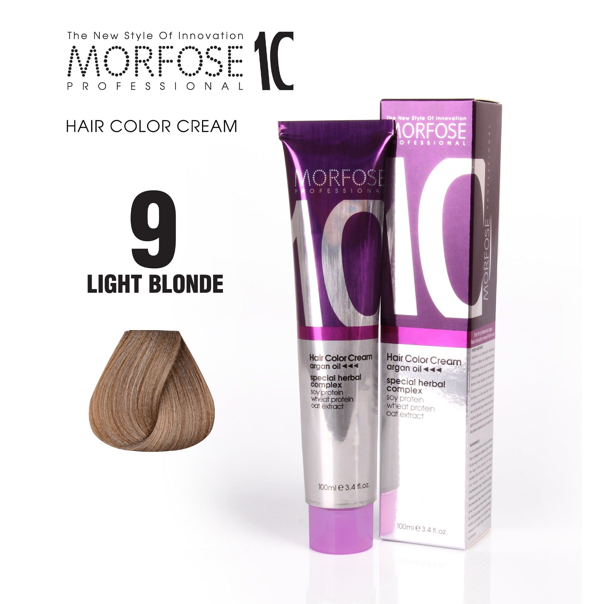 Morfose - 10 Hair Colour Cream Natural Series 100ml