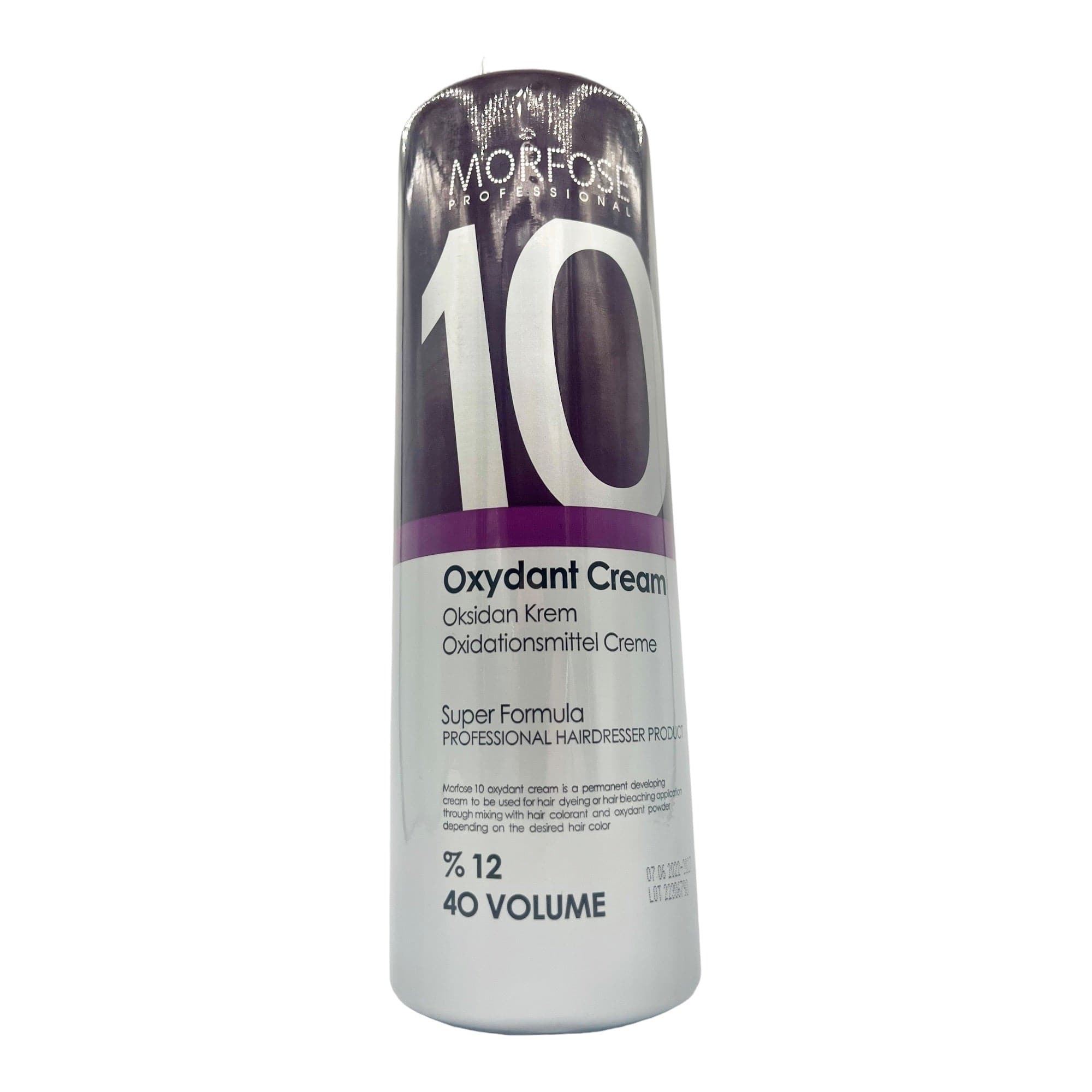 Morfose - 10 Oxidant Cream 40 Volume 1000ml