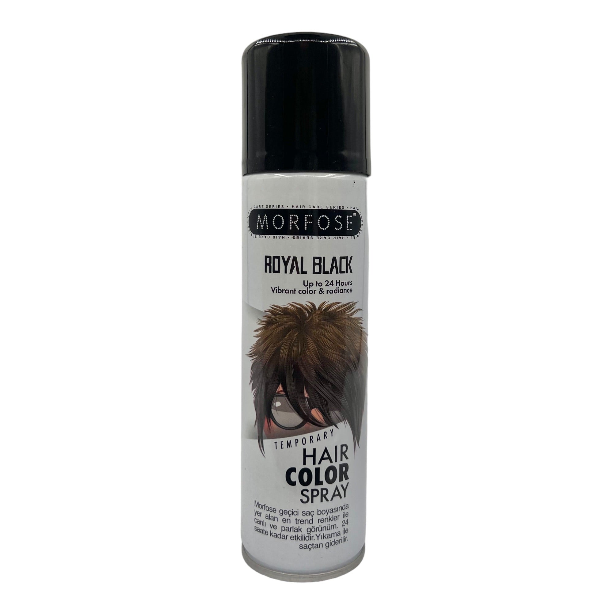 Morfose - Royal Black Hair Color Spray 150ml