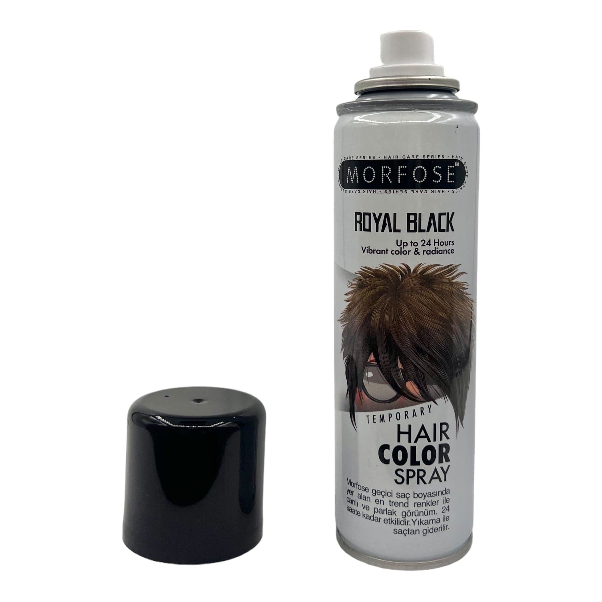 Morfose - Royal Black Hair Color Spray 150ml