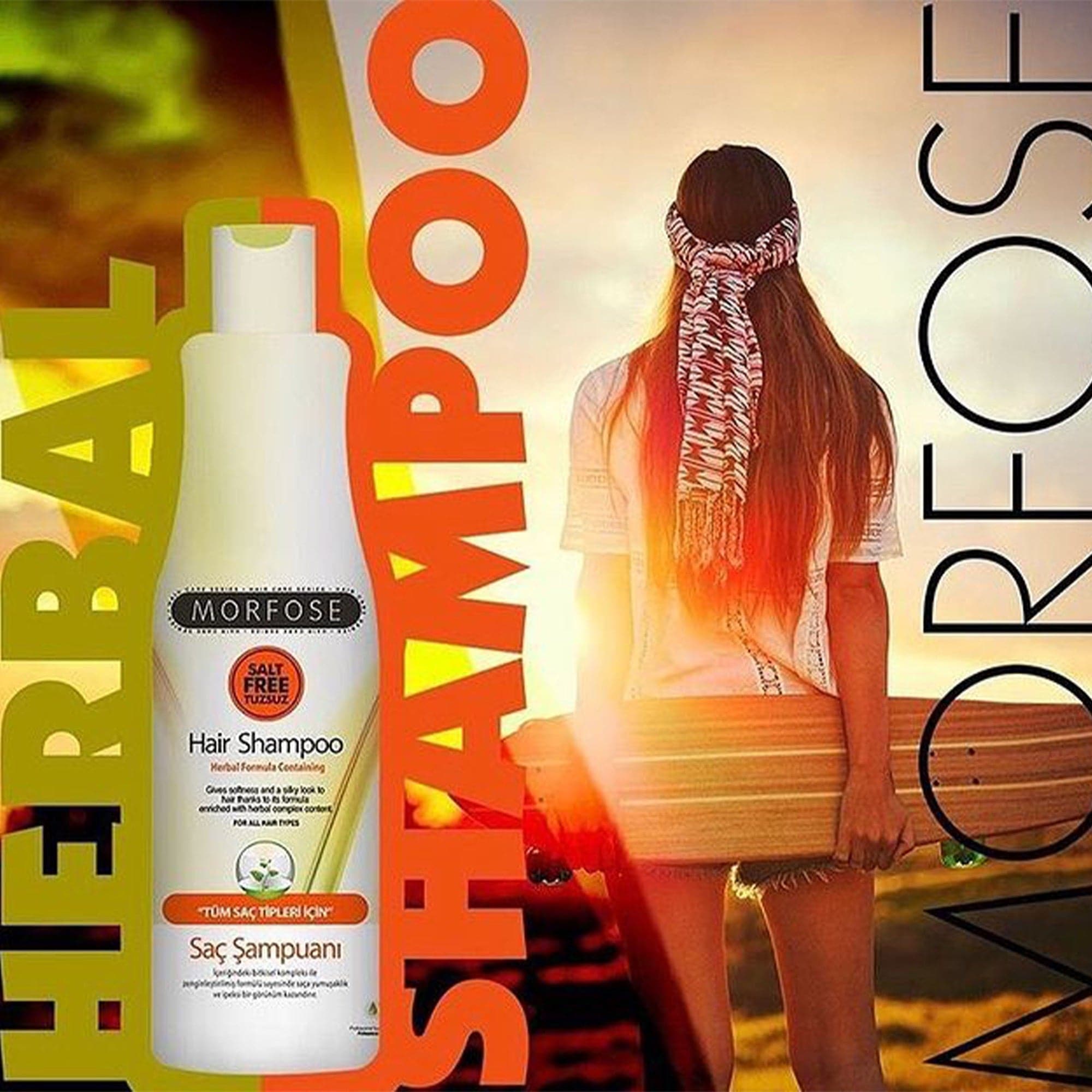 Morfose - Herbal Salt Free Shampoo 500ml