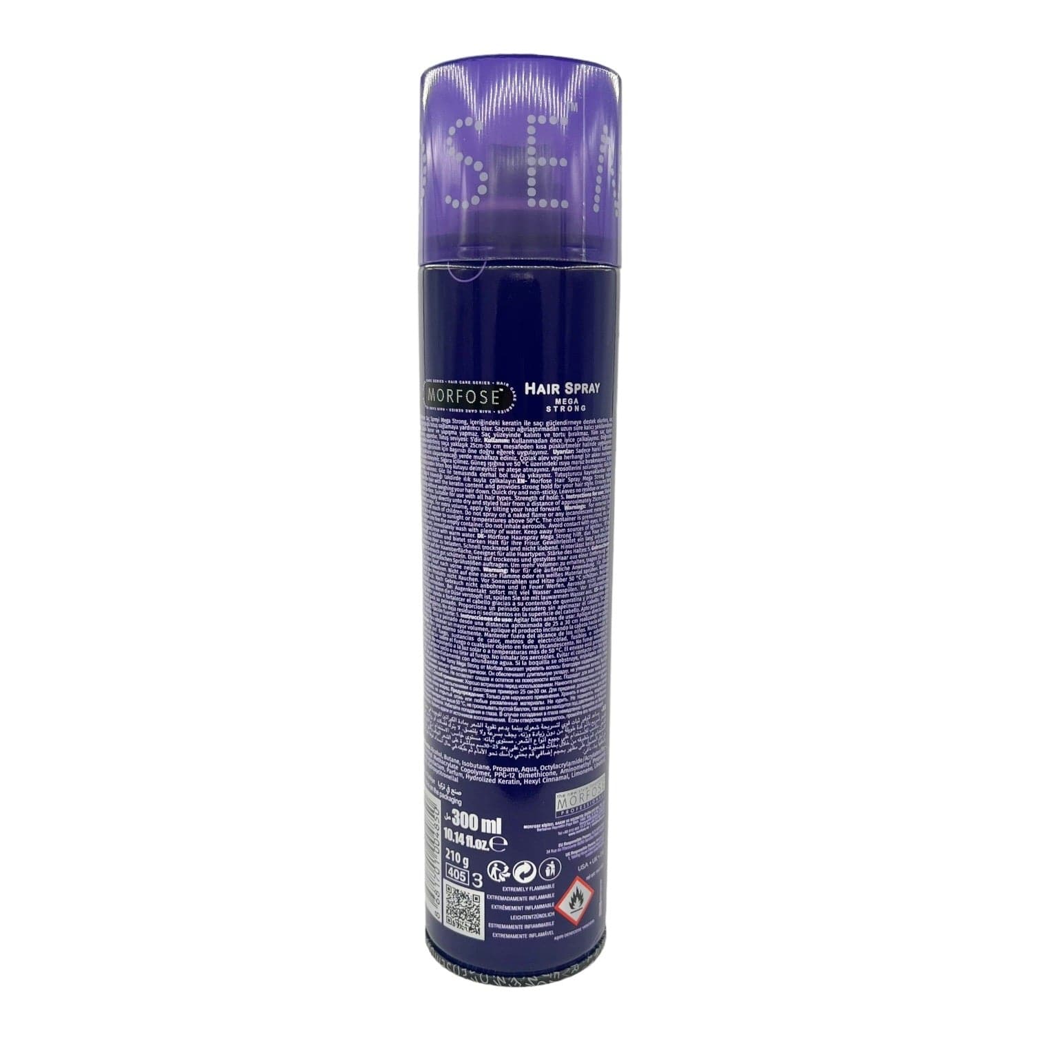 Morfose - Hair Spray Mega Strong with Keratin 300ml