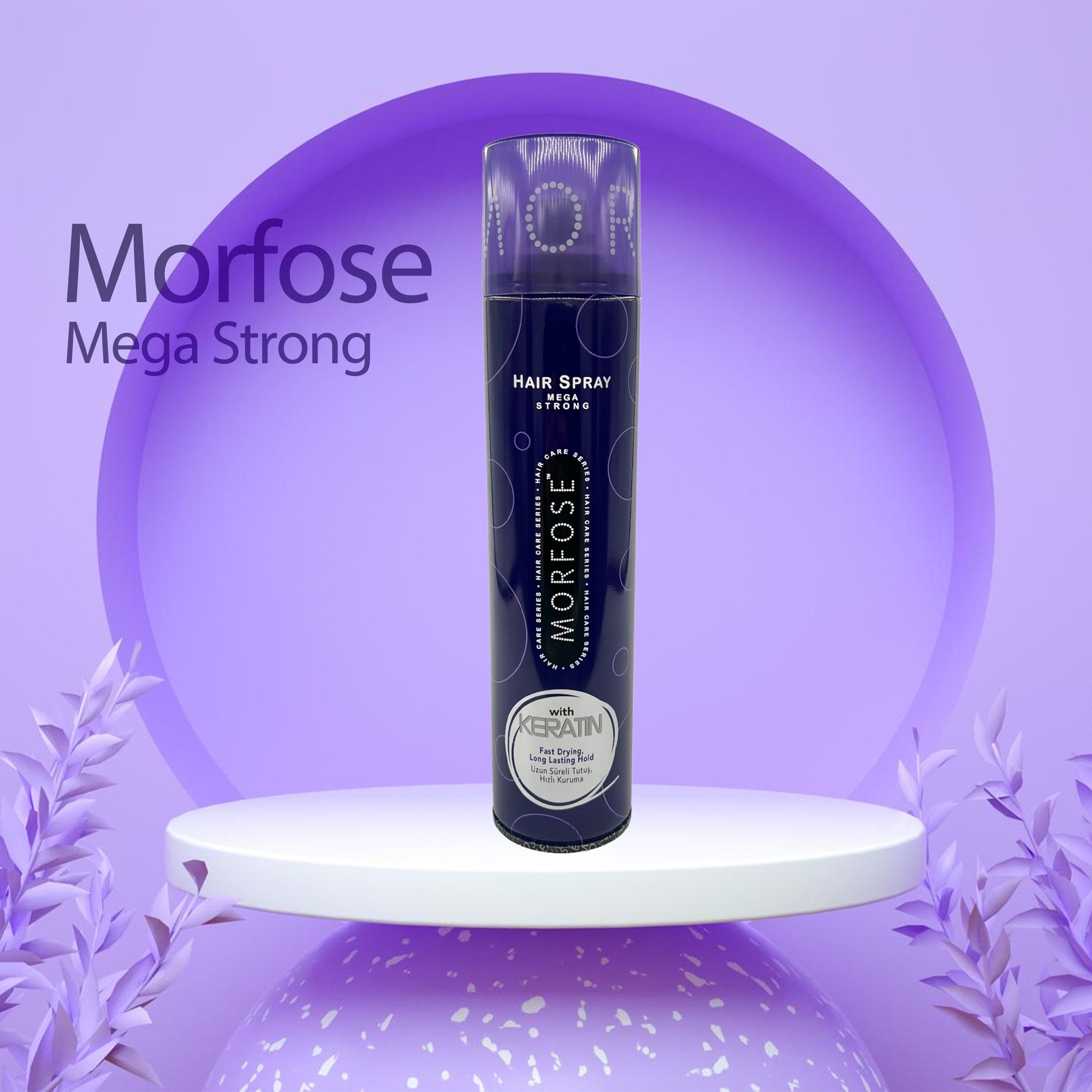 Morfose - Hair Spray Mega Strong with Keratin 300ml