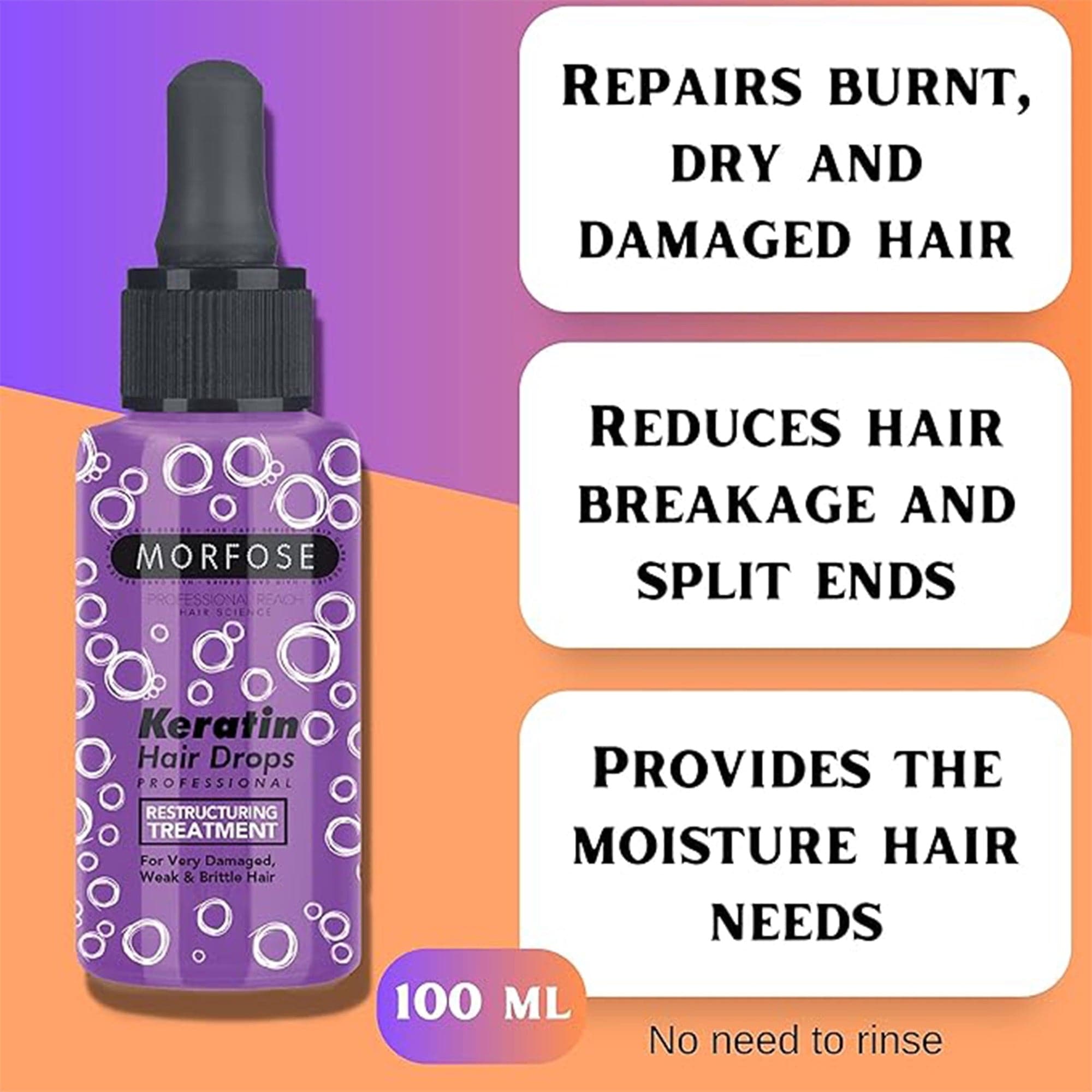 Morfose - Keratin Hair Drops 100ml