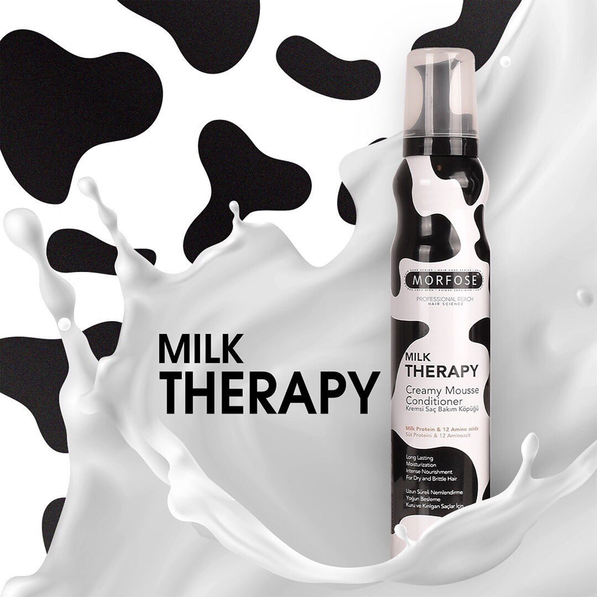 Morfose - Milk Therapy Creamy Mousse Conditioner 200ml