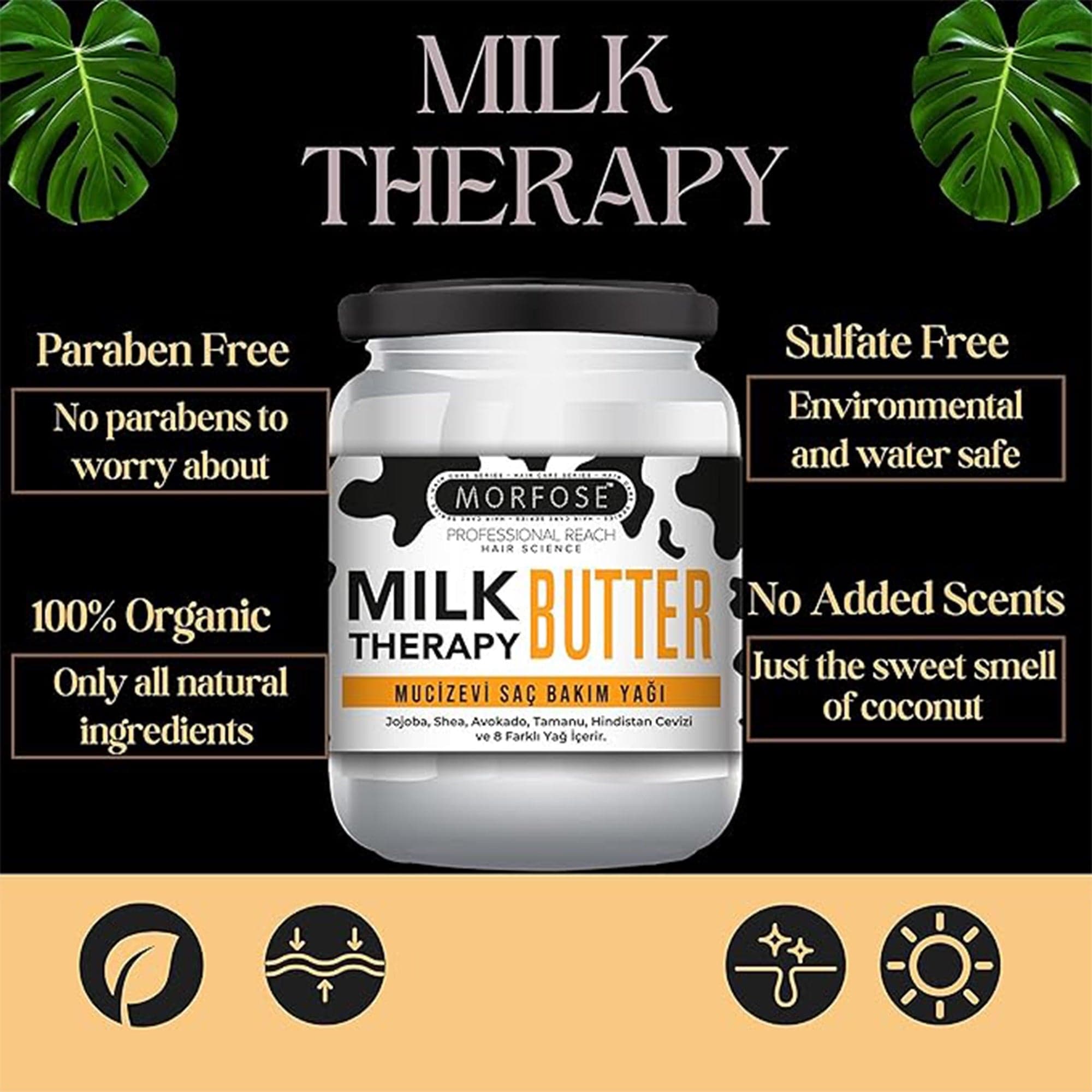 Morfose - Milk Therapy Butter Miraculous Hair Care Oil 200ml