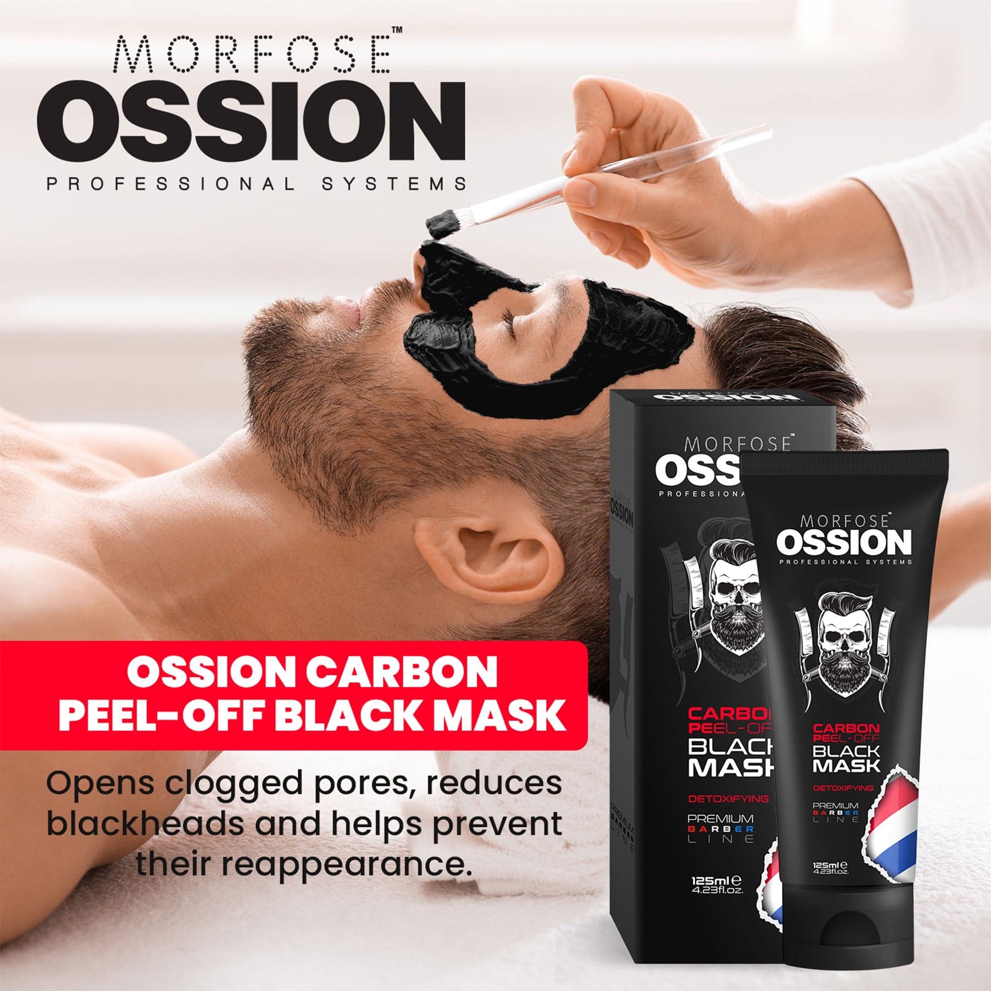 Morfose - Ossion Carbon Peel-Off Black Mask 125ml