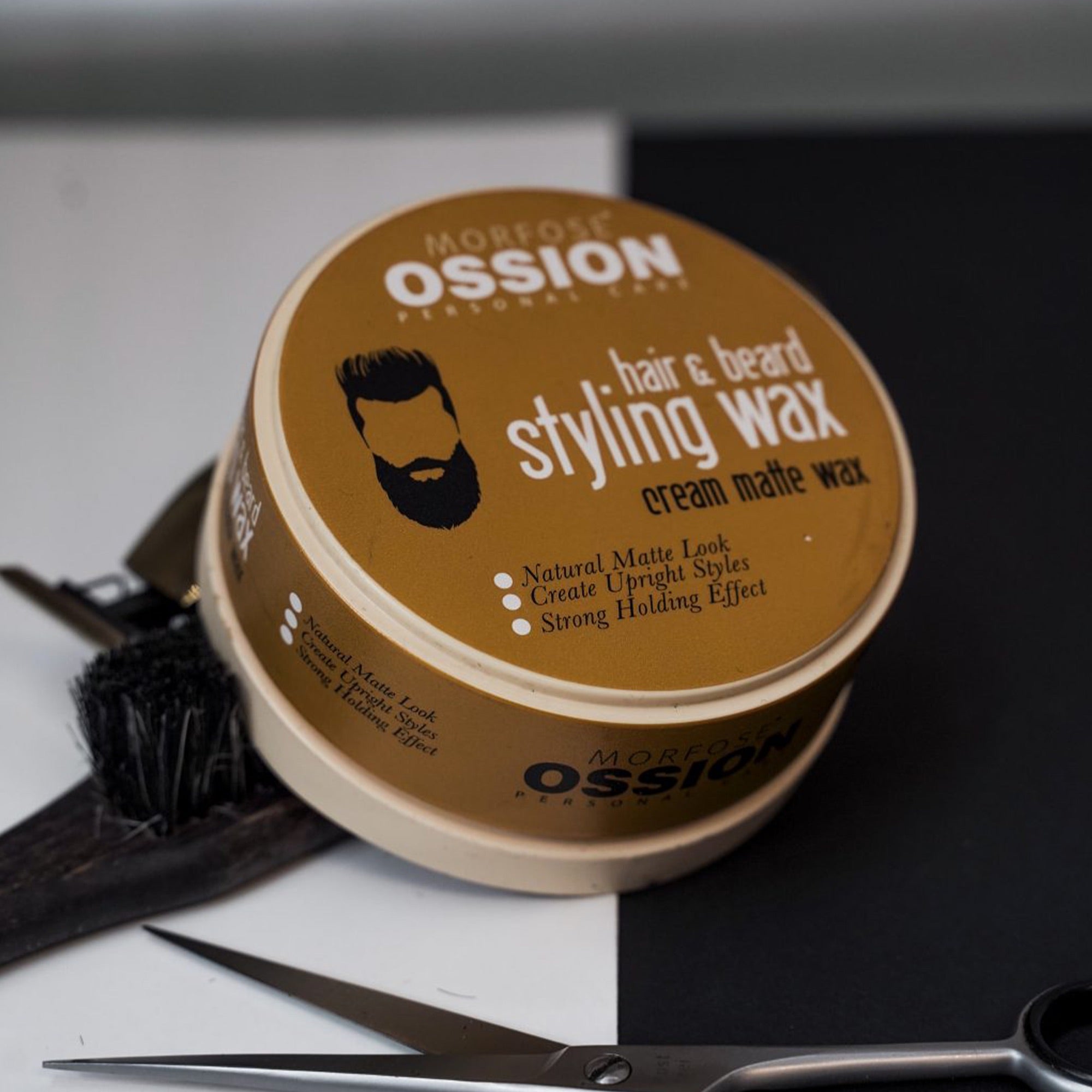 Morfose - Ossion Beard & Hair Styling Cream Matte Wax 150ml