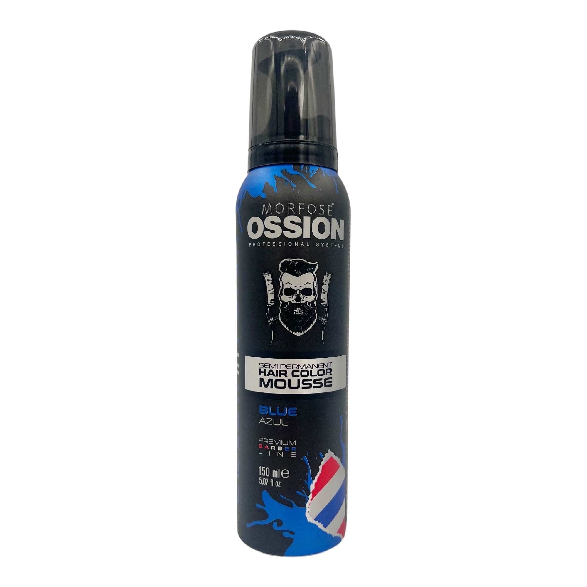 Morfose - Ossion Semi Permanent Hair Colour Mousse Blue 150ml