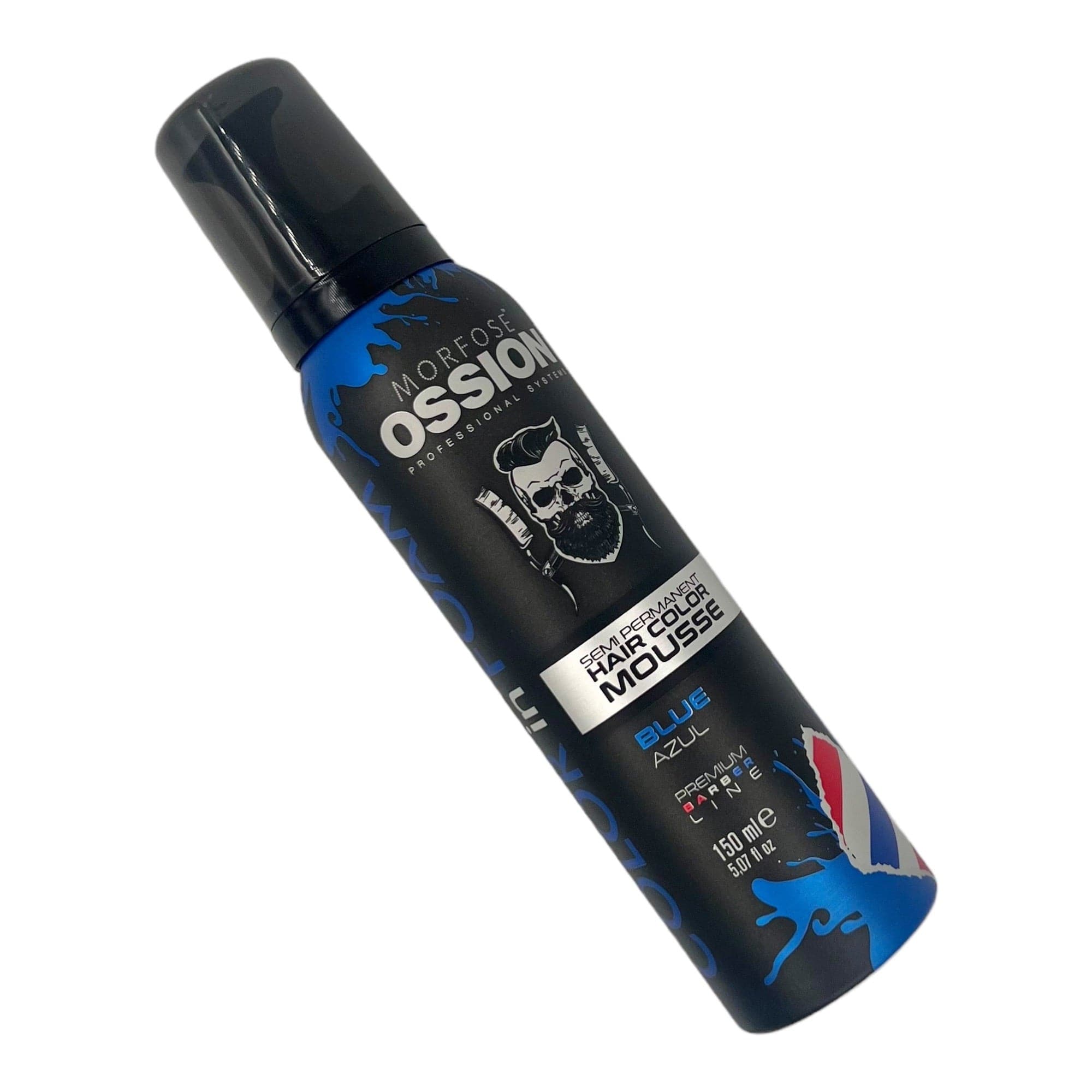 Morfose - Ossion Semi Permanent Hair Colour Mousse Blue 150ml