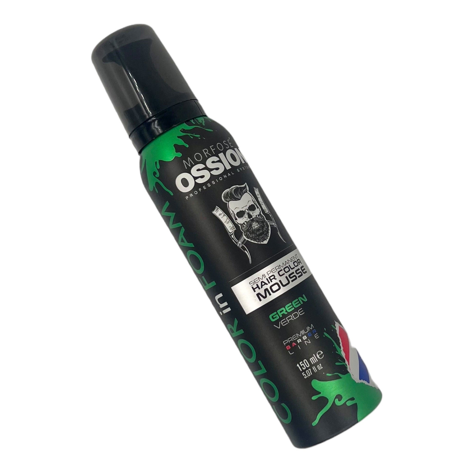 Morfose - Ossion Semi Permanent Hair Colour Mousse Green 150ml