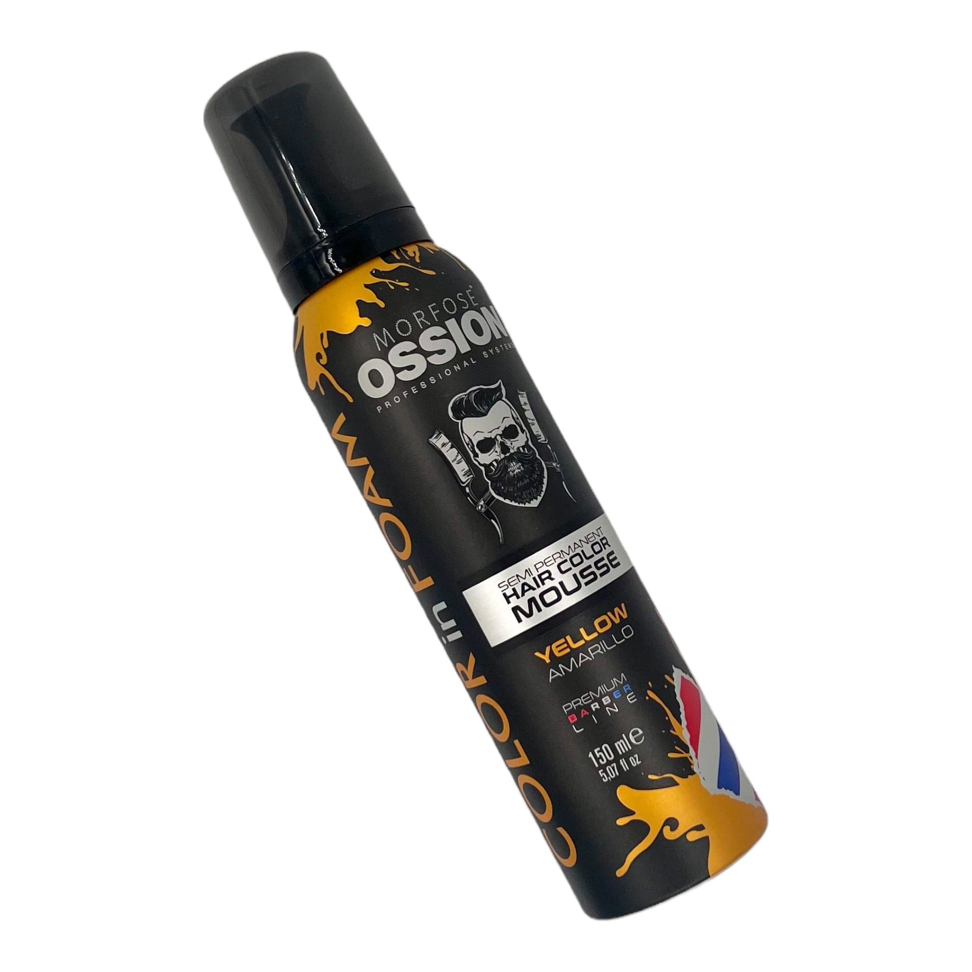 Morfose - Ossion Semi Permanent Hair Colour Mousse Yellow 150ml