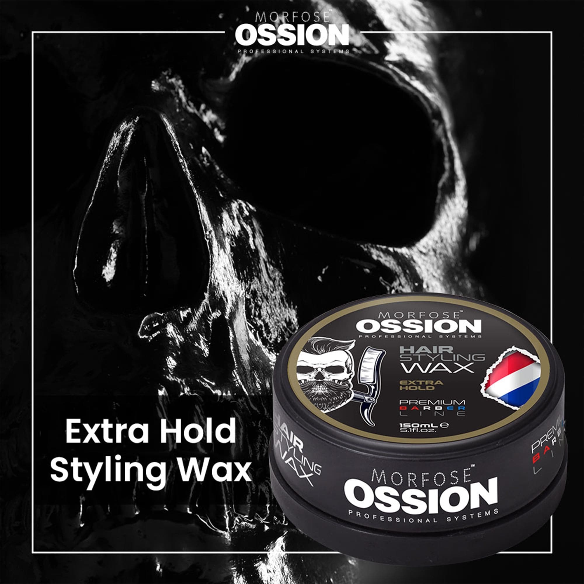 Morfose - Ossion Extra Hold Hair Styling Wax 150ml