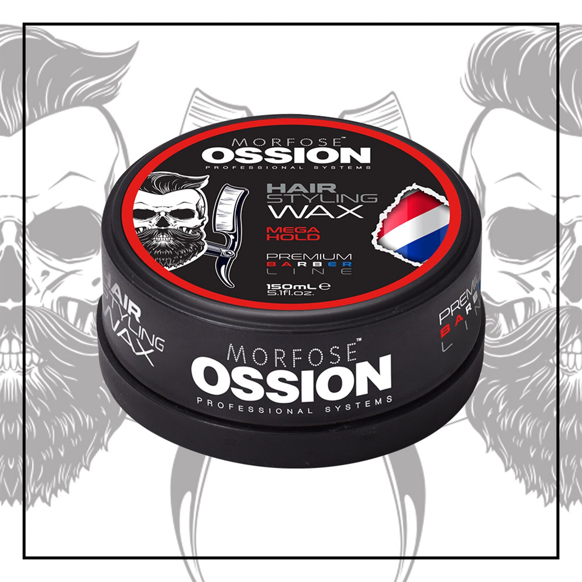 Morfose - Ossion Mega Hold Hair Styling Wax 150ml