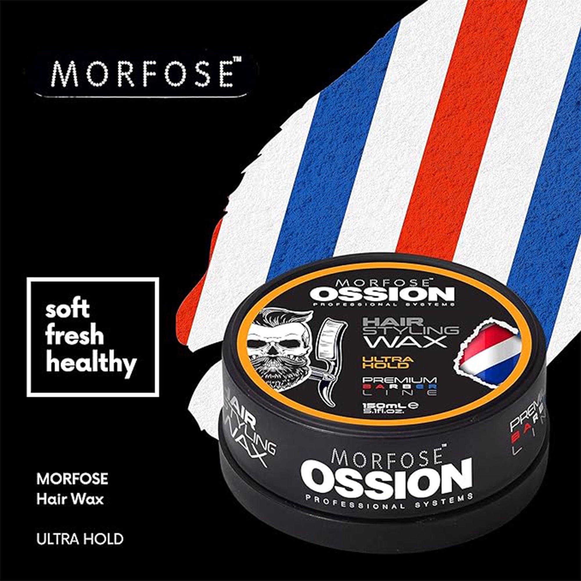 Morfose - Ossion Ultra Hold Hair Styling Wax 150ml