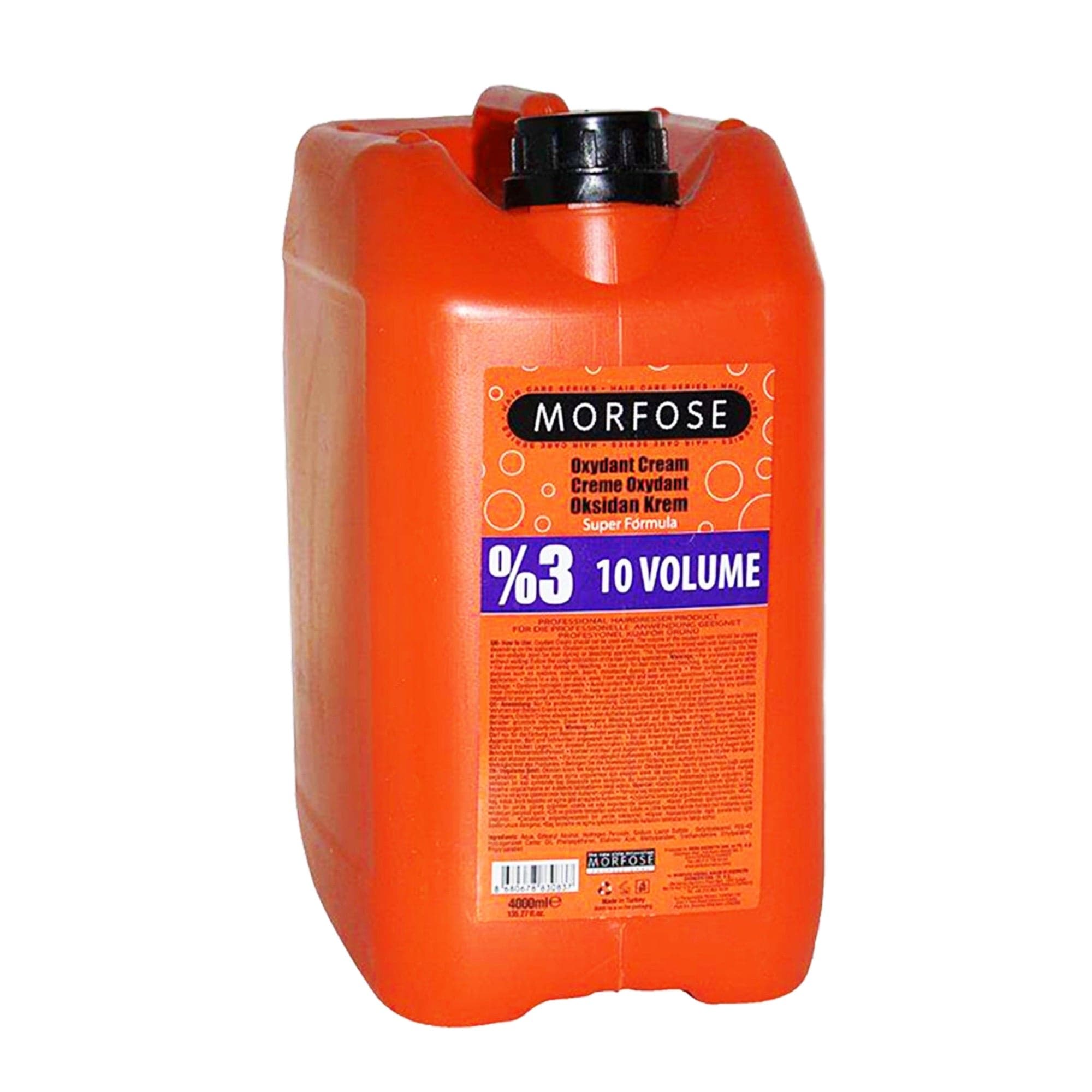 Morfose - Oxidant Cream 3% 10 Volume 4000ml