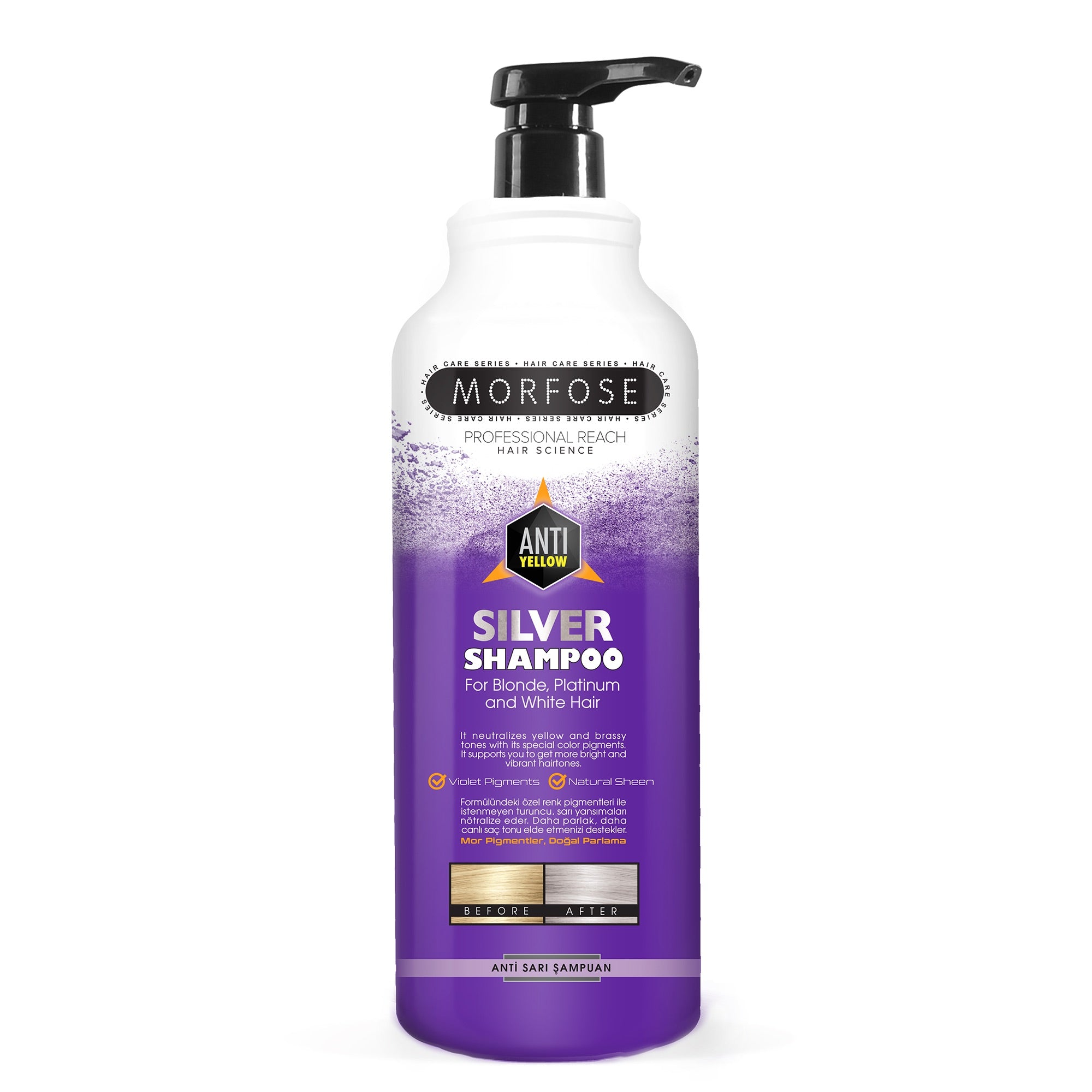 Morfose - Silver Shampoo 1000ml