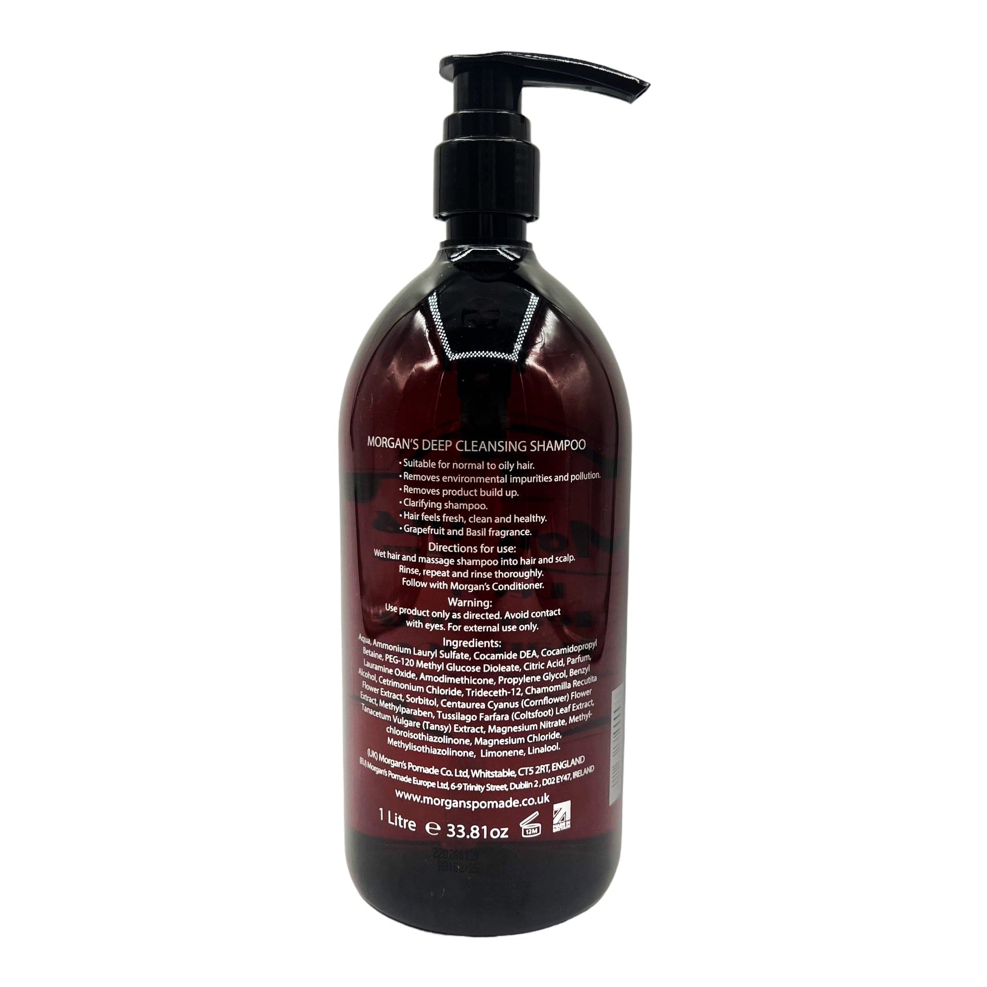 Morgan's - Deep Cleansing Shampoo 1000ml